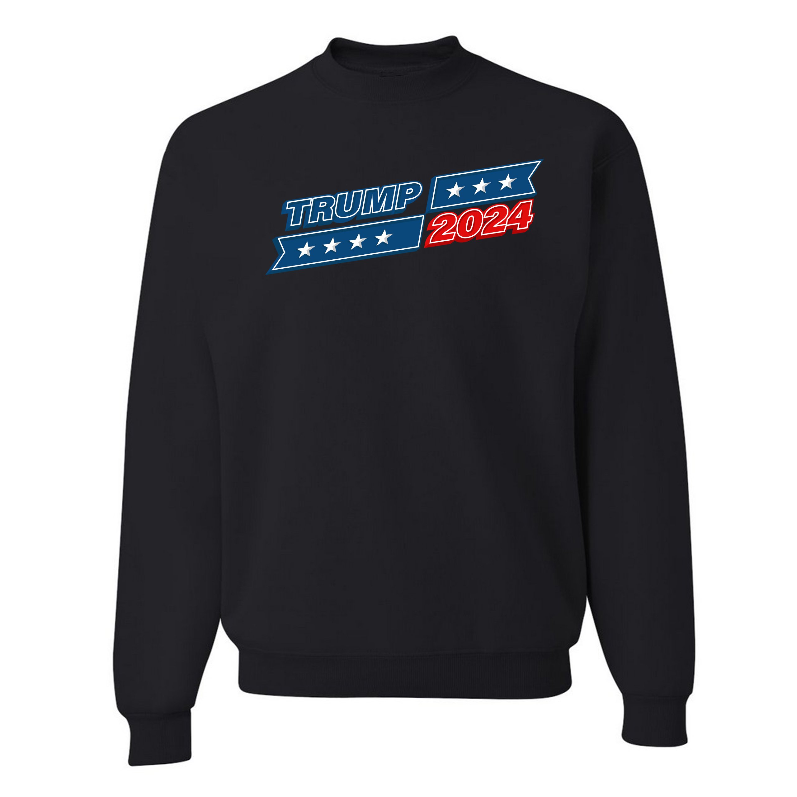 Trump 2024 Sweatshirt Reelect Donald Trump Keep America Great Crewneck