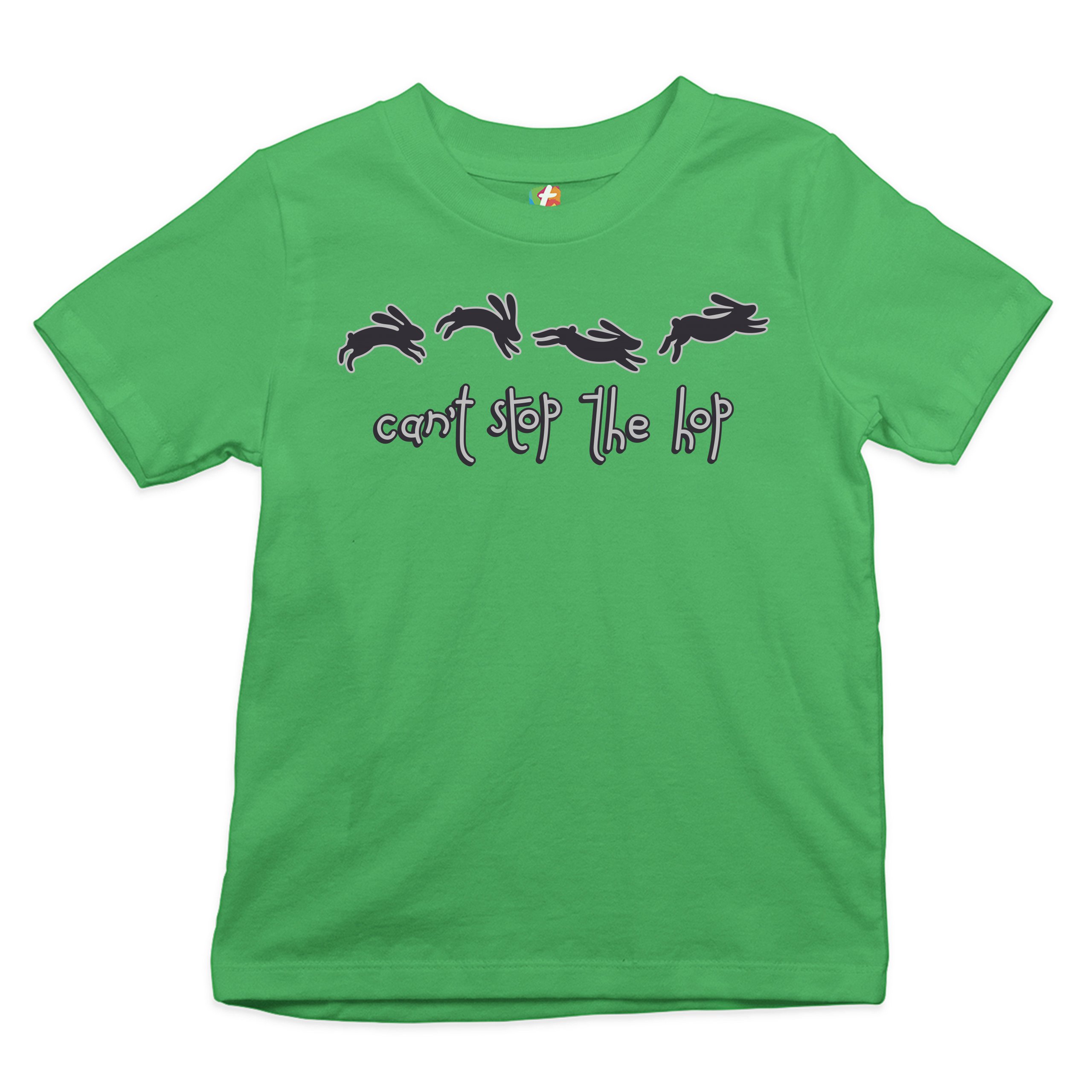 Can't Stop the Hop Youth T-shirt Happy Easter Funny Hopping Rabbits Kids - Picture 36 of 56