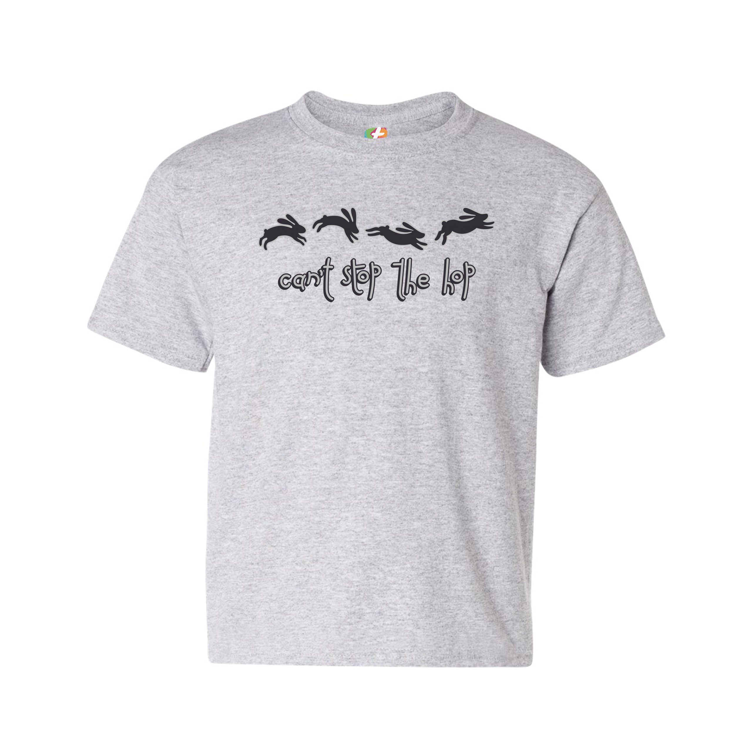 Can't Stop the Hop Youth T-shirt Happy Easter Funny Hopping Rabbits Kids - Picture 23 of 56