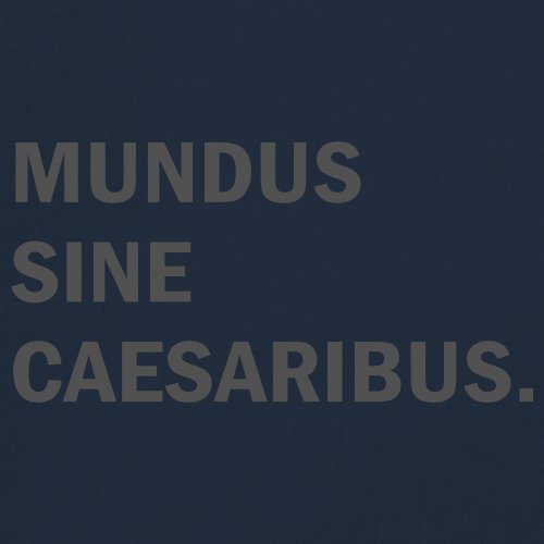 Camiseta sin mangas Mundus Sine Caesaribus para mujer Un mundo sin césares parodia divertida - Imagen 18 de 22
