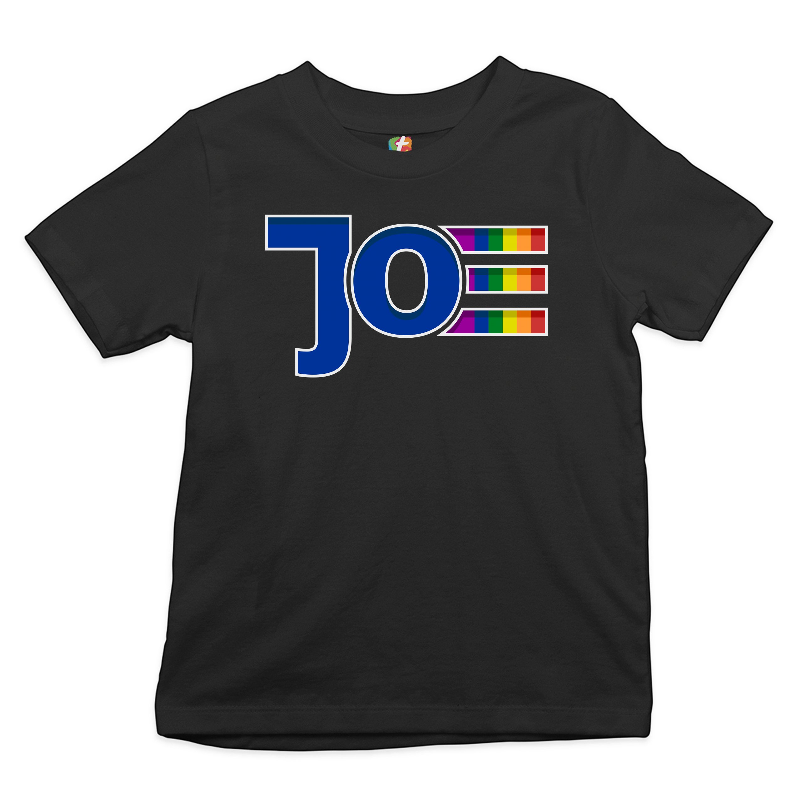Joe Biden Youth T-shirt LGBTQ Gay Pride Rainbow Uncle Joe 2024 Vote Blue Kids - Picture 6 of 29