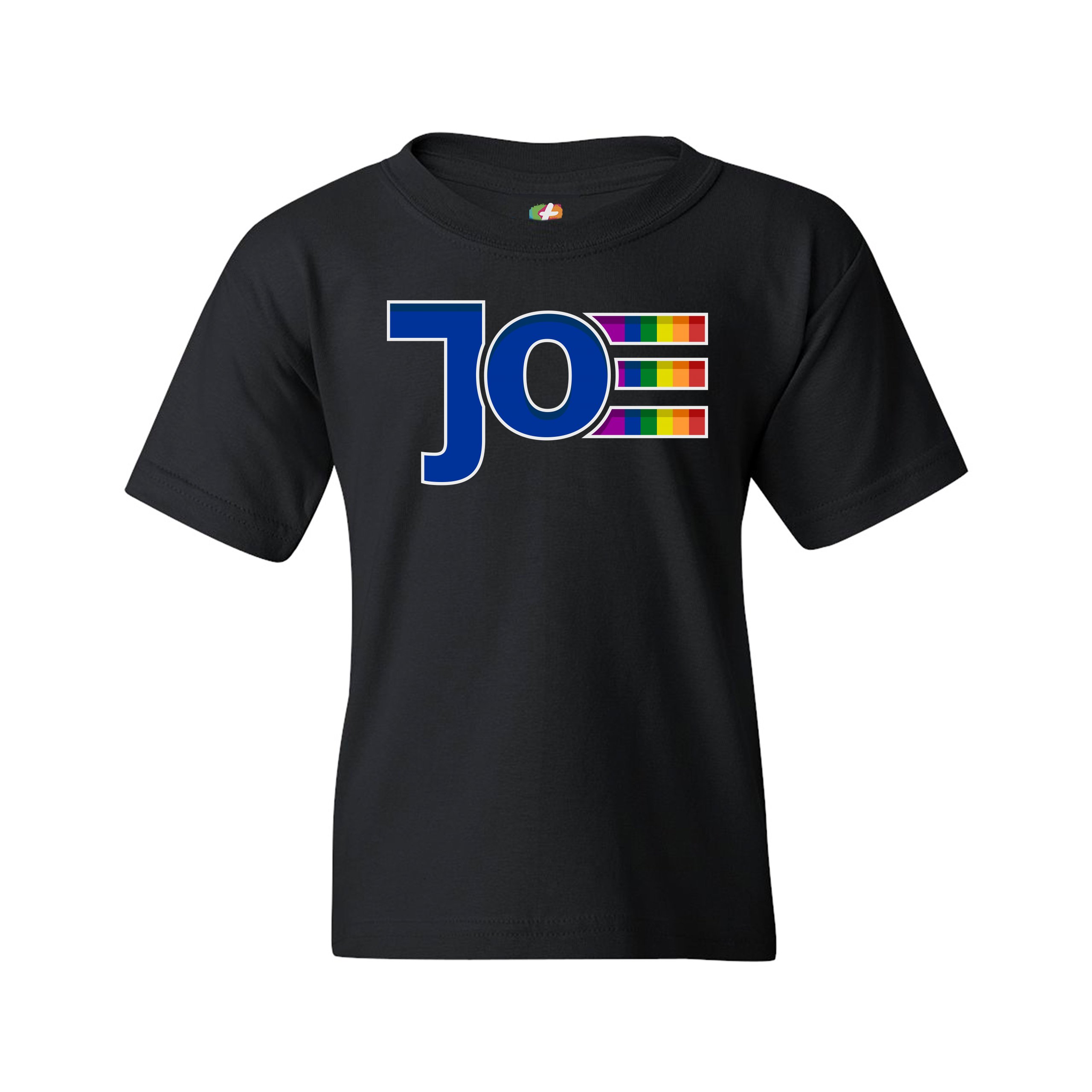 Joe Biden Youth T-shirt LGBTQ Gay Pride Rainbow Uncle Joe 2024 Vote Blue Kids - Picture 7 of 29