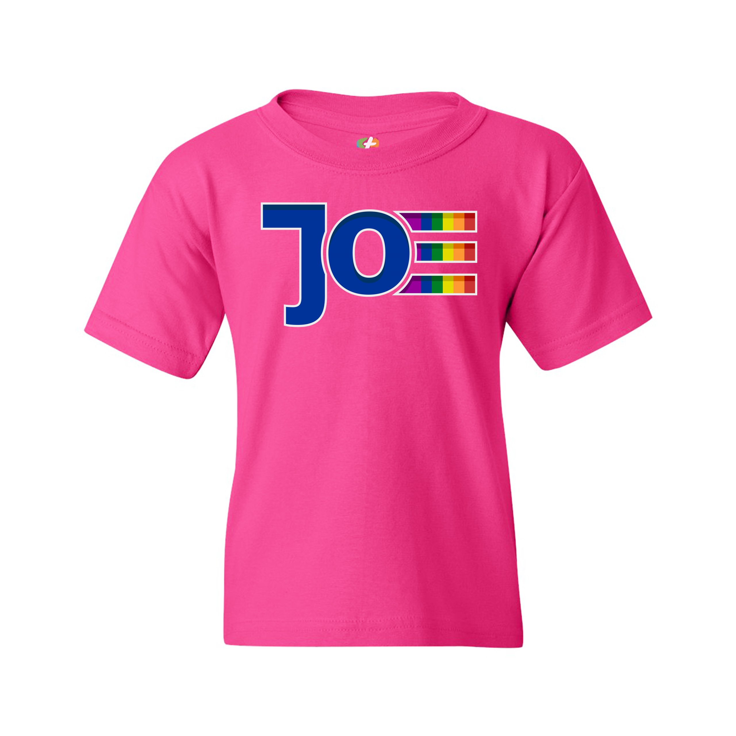 Joe Biden Youth T-shirt LGBTQ Gay Pride Rainbow Uncle Joe 2024 Vote Blue Kids - Picture 27 of 29