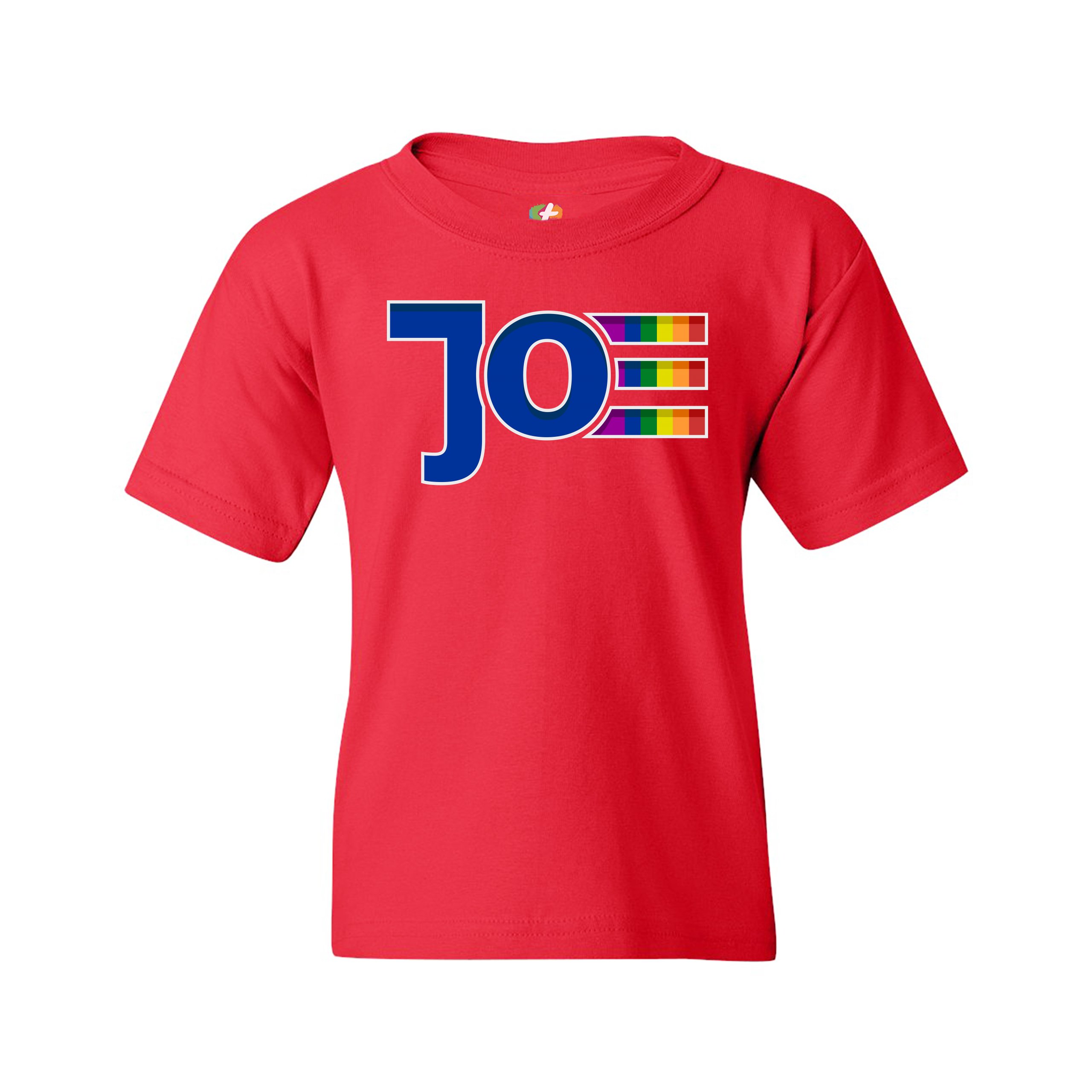 Joe Biden Youth T-shirt LGBTQ Gay Pride Rainbow Uncle Joe 2024 Vote Blue Kids - Picture 15 of 29
