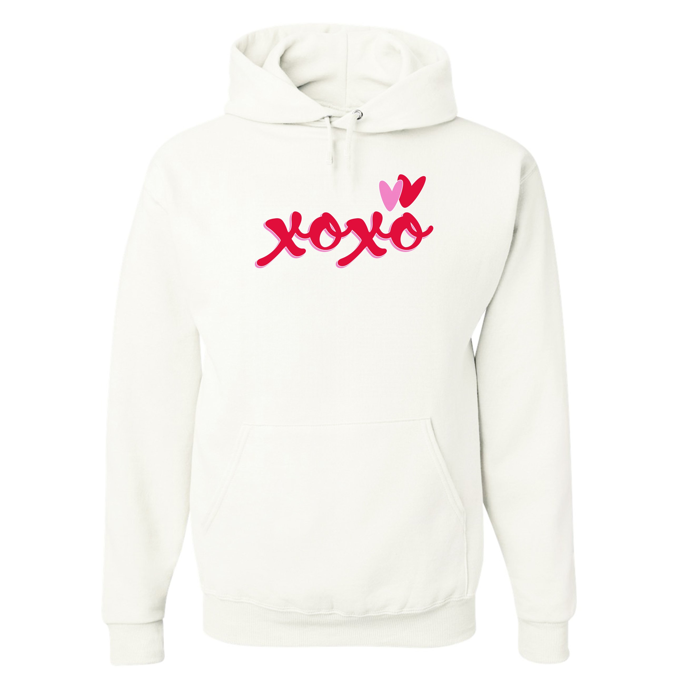 XOXO Sweatshirt Romance Valentine's Day Hearts Passion Love Hoodie