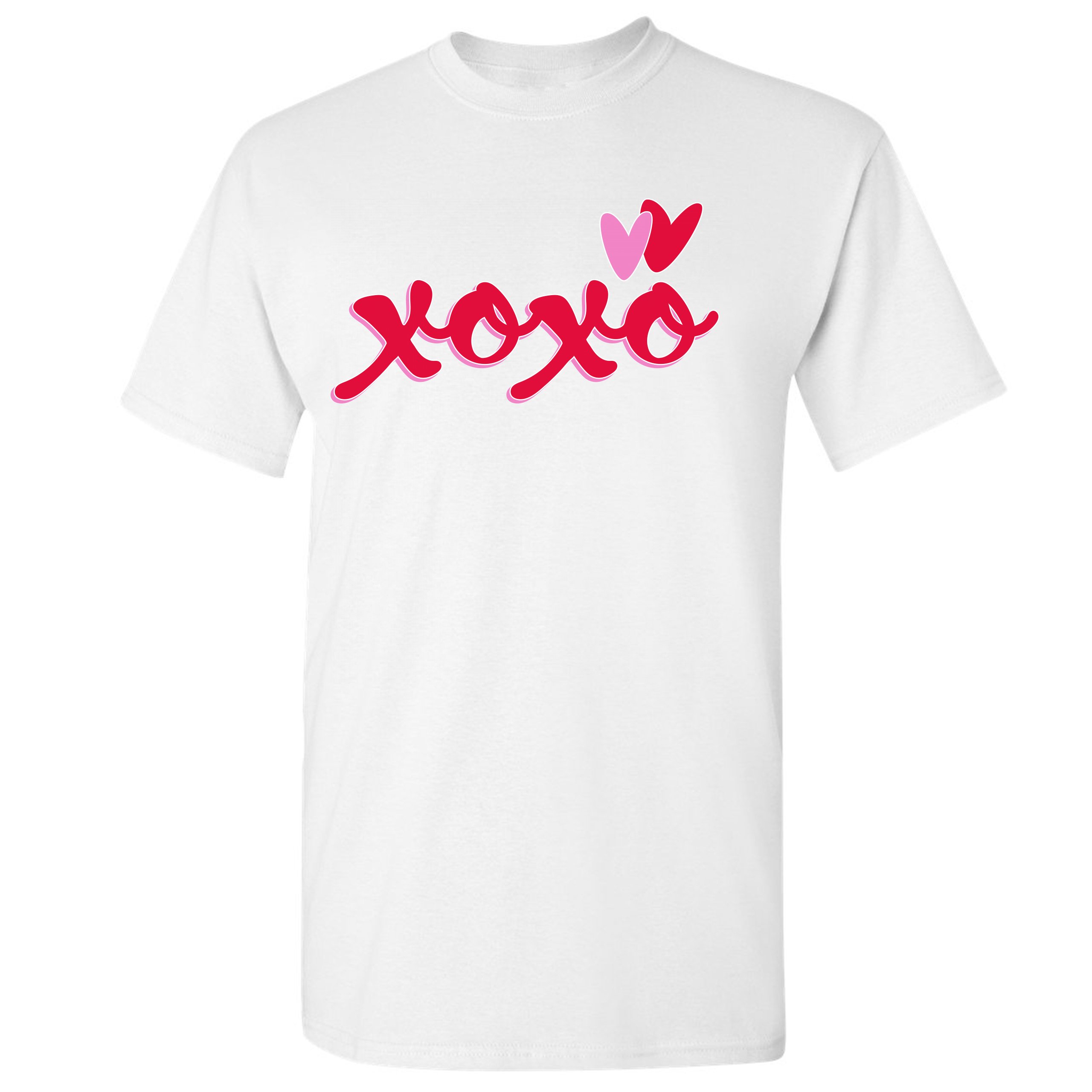 XOXO T-shirt Romance Valentine's Day Hearts Passion Love Men's Tee