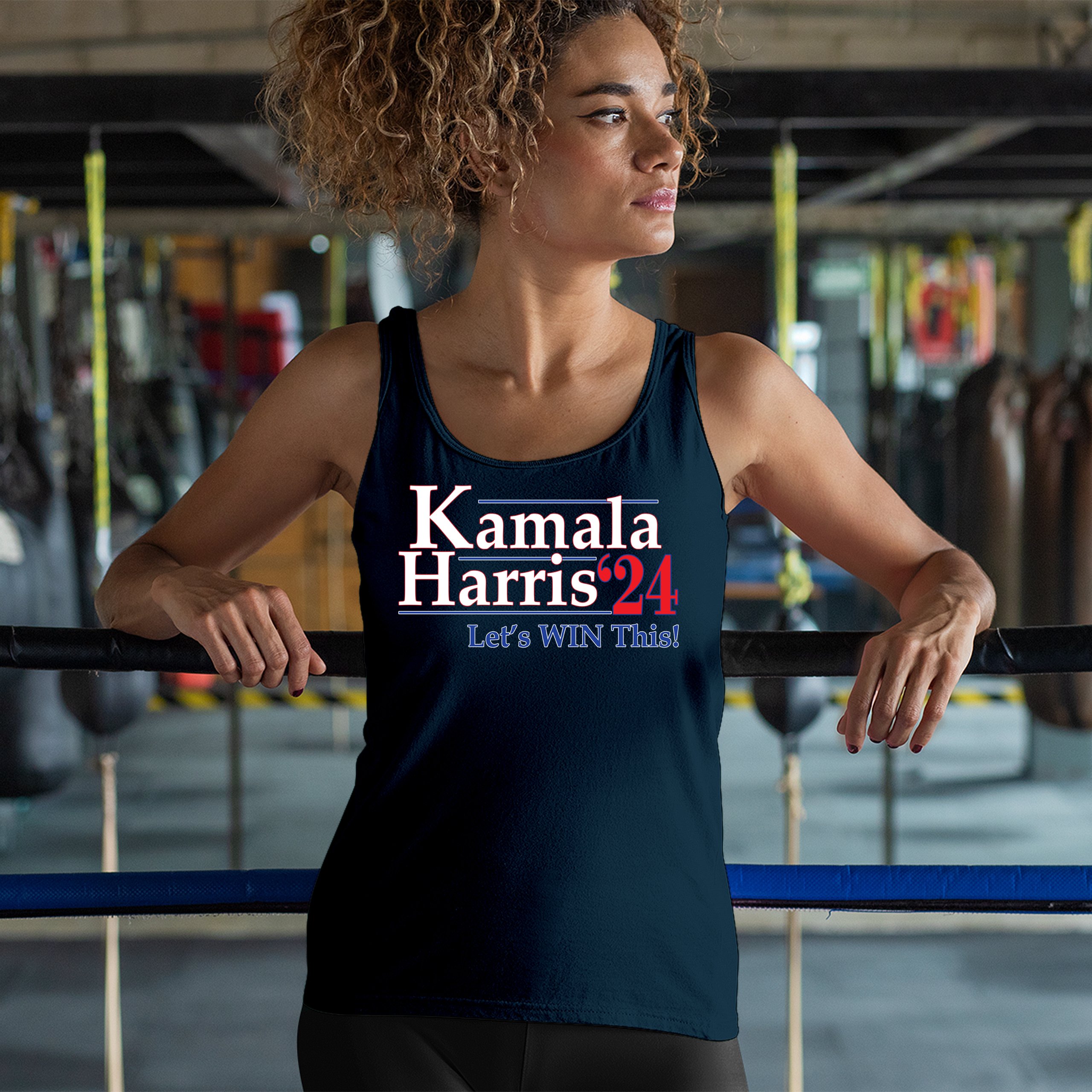 Kamala Harris 2024 Women's Tank Top US President Democrat Madam I'm Speaking - Picture 26 of 36