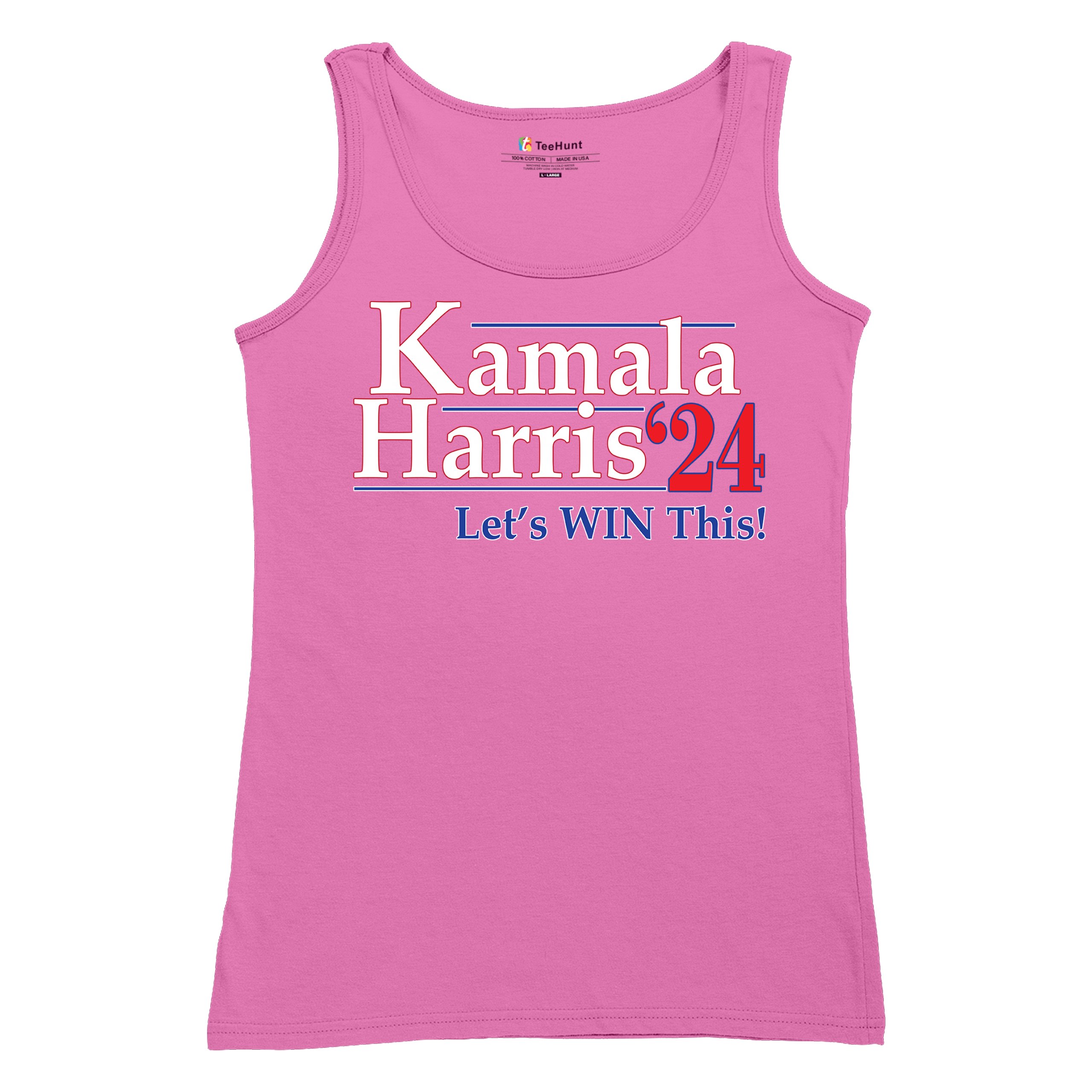 Kamala Harris 2024 Women's Tank Top US President Democrat Madam I'm Speaking - Picture 34 of 36