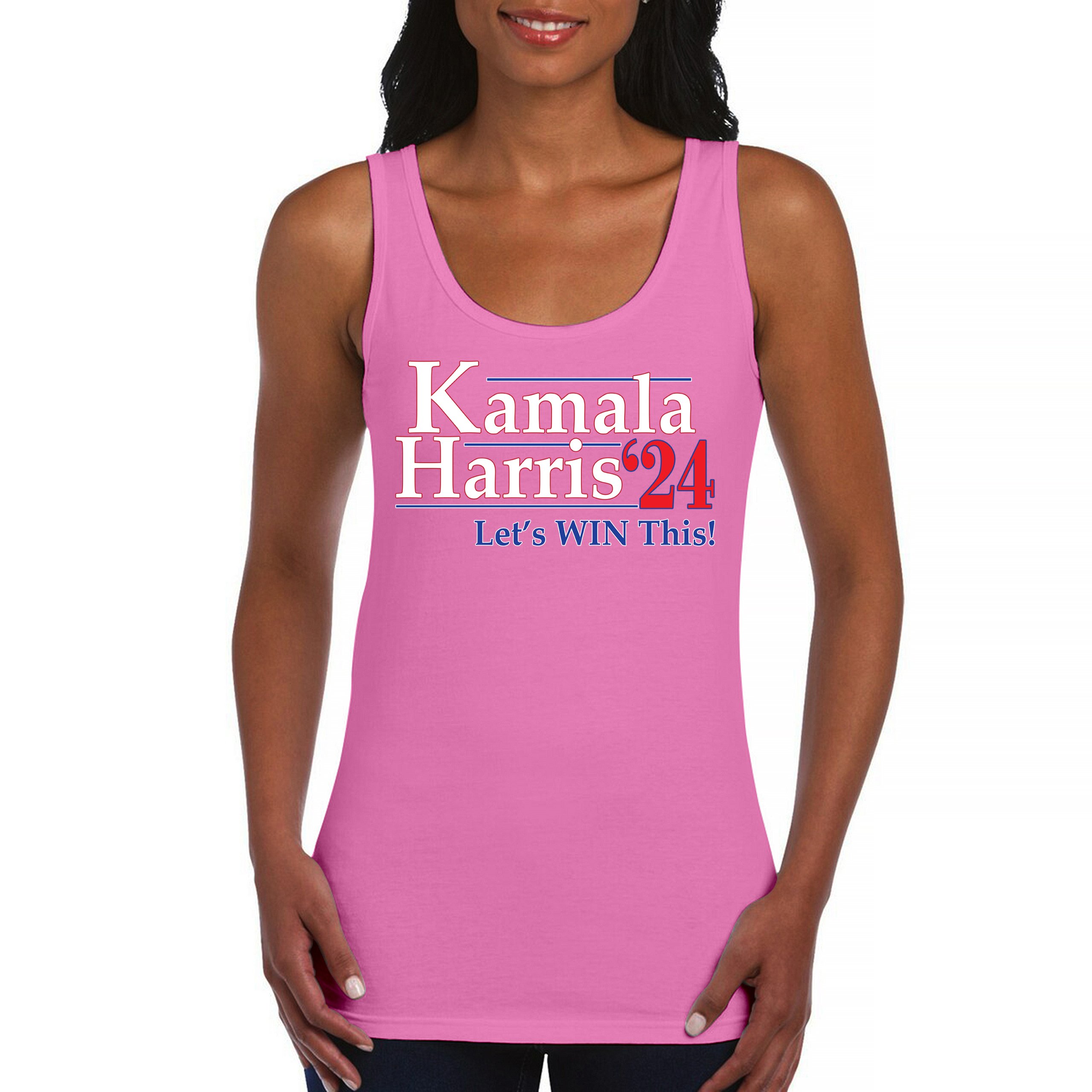 Kamala Harris 2024 Women's Tank Top US President Democrat Madam I'm Speaking - Picture 30 of 36