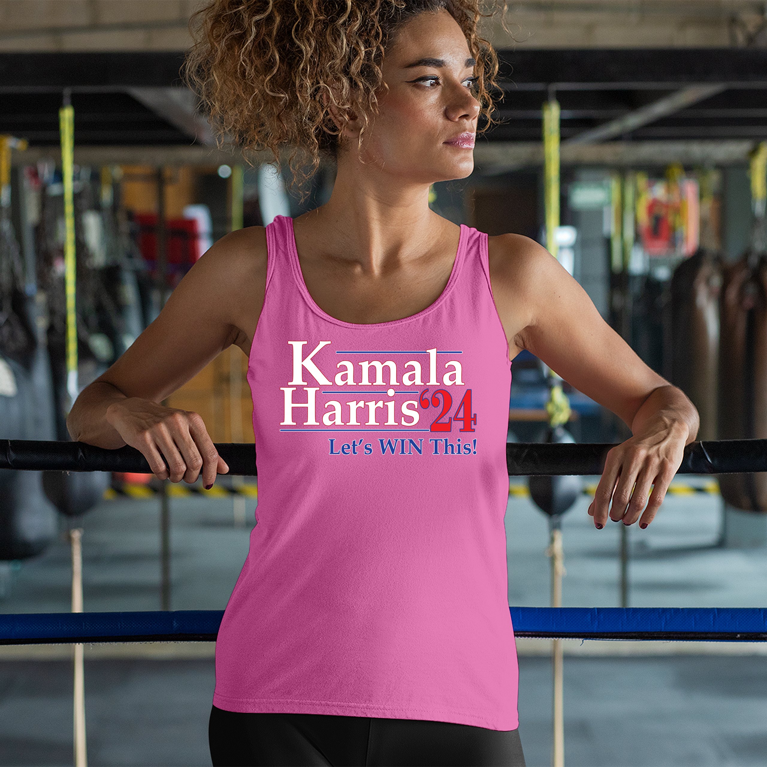 Kamala Harris 2024 Women's Tank Top US President Democrat Madam I'm Speaking - Picture 33 of 36