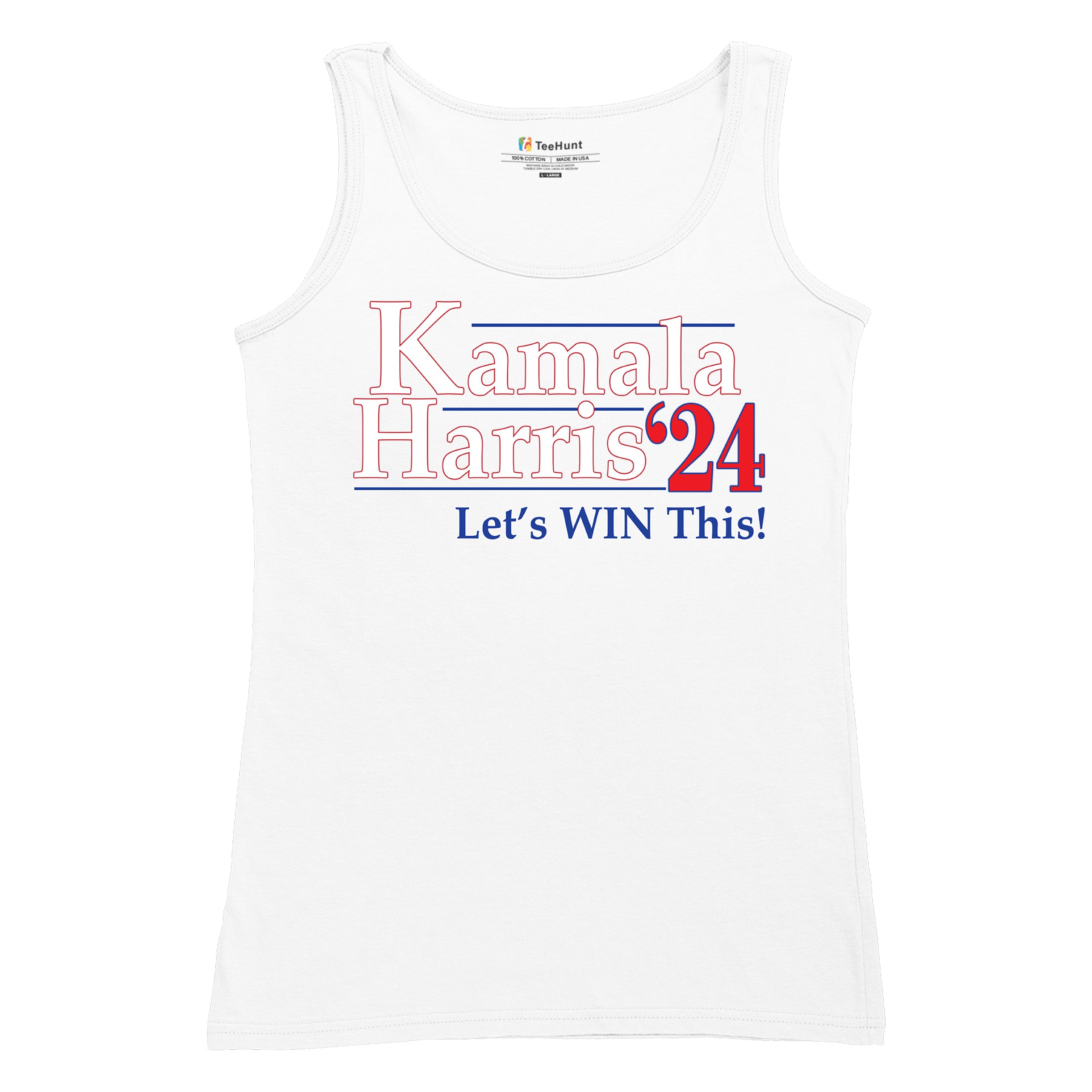 Kamala Harris 2024 Women's Tank Top US President Democrat Madam I'm Speaking - Picture 20 of 36