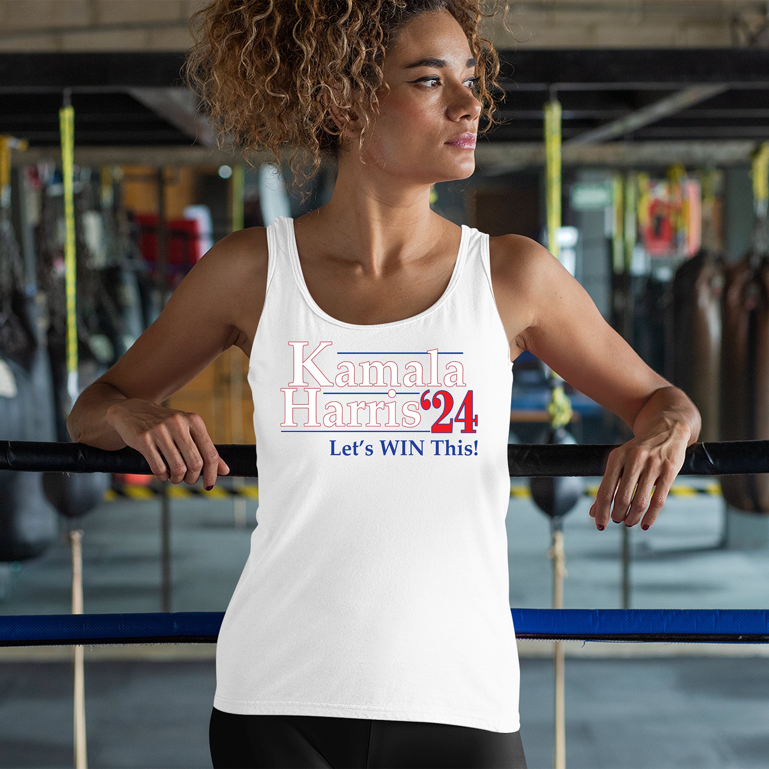 Kamala Harris 2024 Women's Tank Top US President Democrat Madam I'm Speaking - Picture 19 of 36