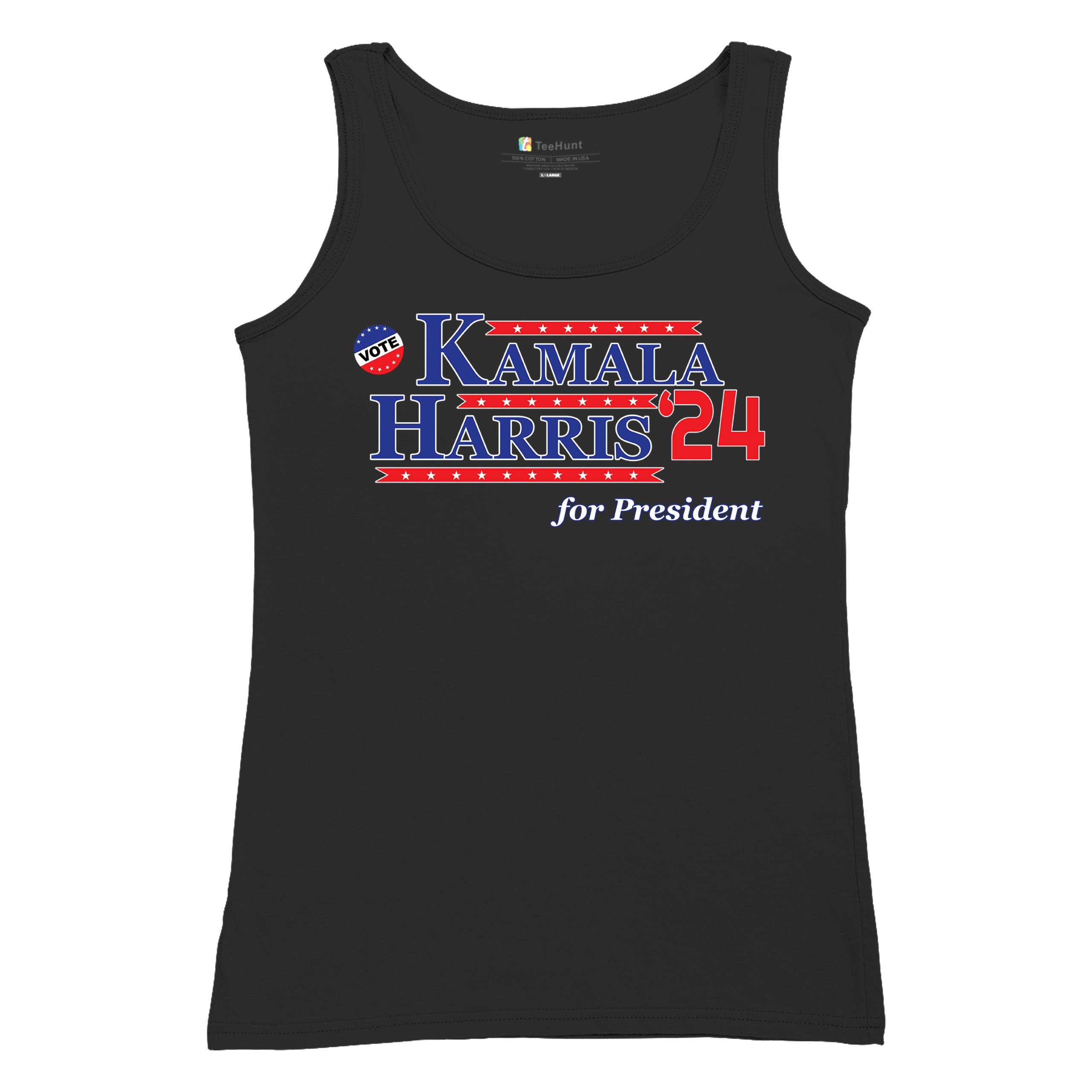 Kamala Harris for President 2024 Women's Tank Top Let's Win This Im Speaking - Picture 6 of 36