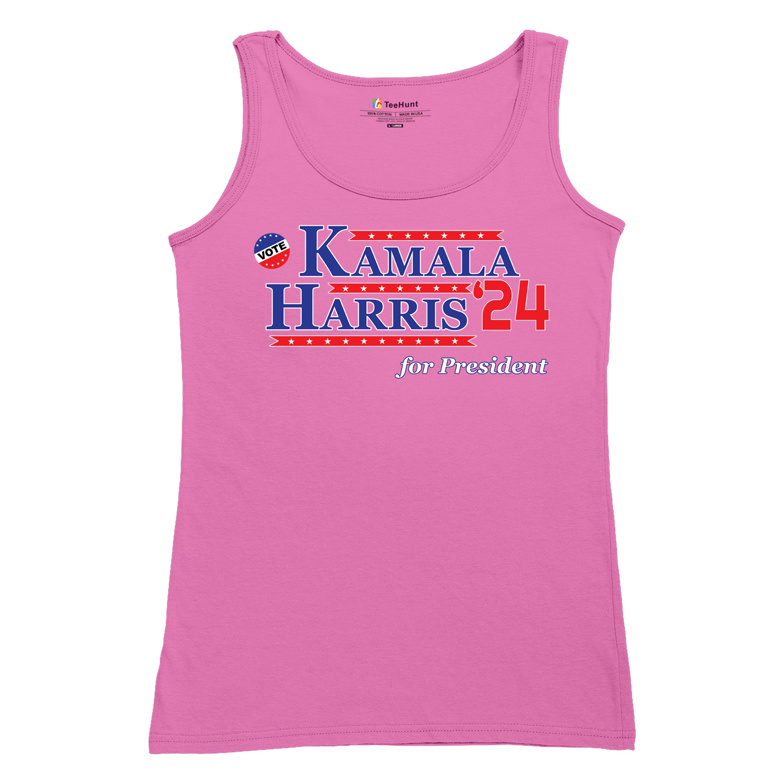 Kamala Harris for President 2024 Women's Tank Top Let's Win This Im Speaking - Picture 34 of 36