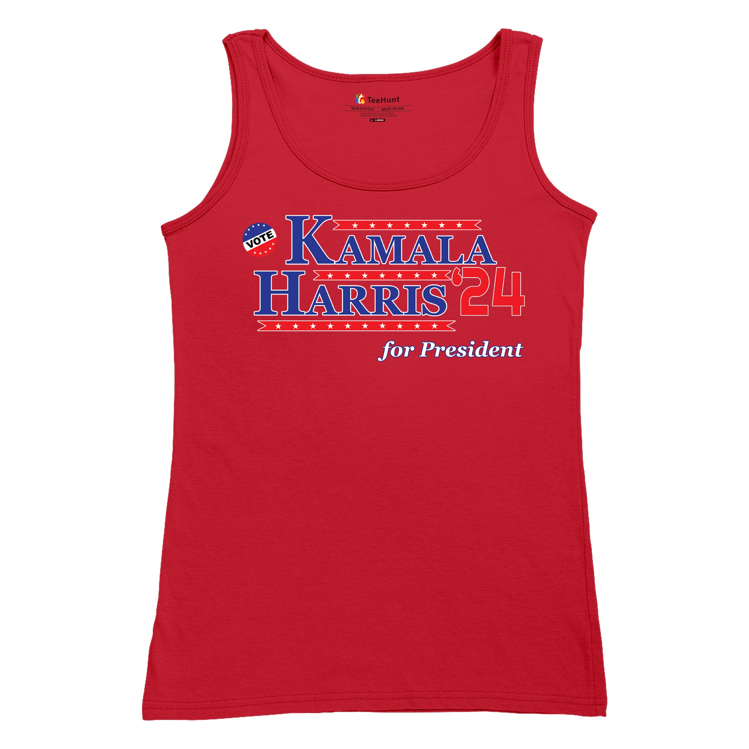 Kamala Harris for President 2024 Women's Tank Top Let's Win This Im Speaking - Picture 13 of 36