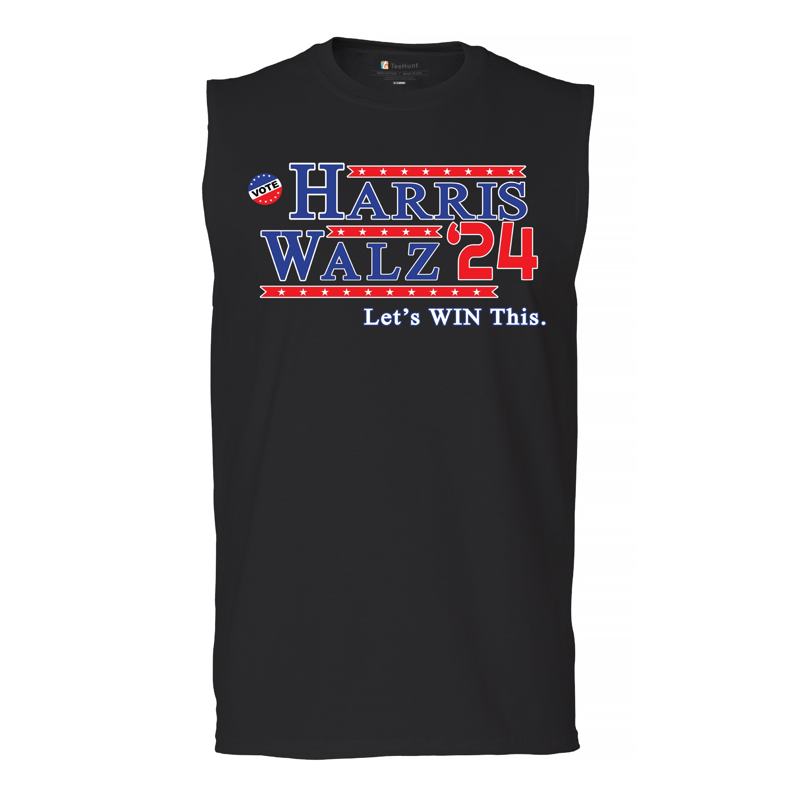 Vote Harris Walz 2024 Muscle Shirt President I&rsquo;m Speaking Kamala 47 Tim Men&rsquo;s