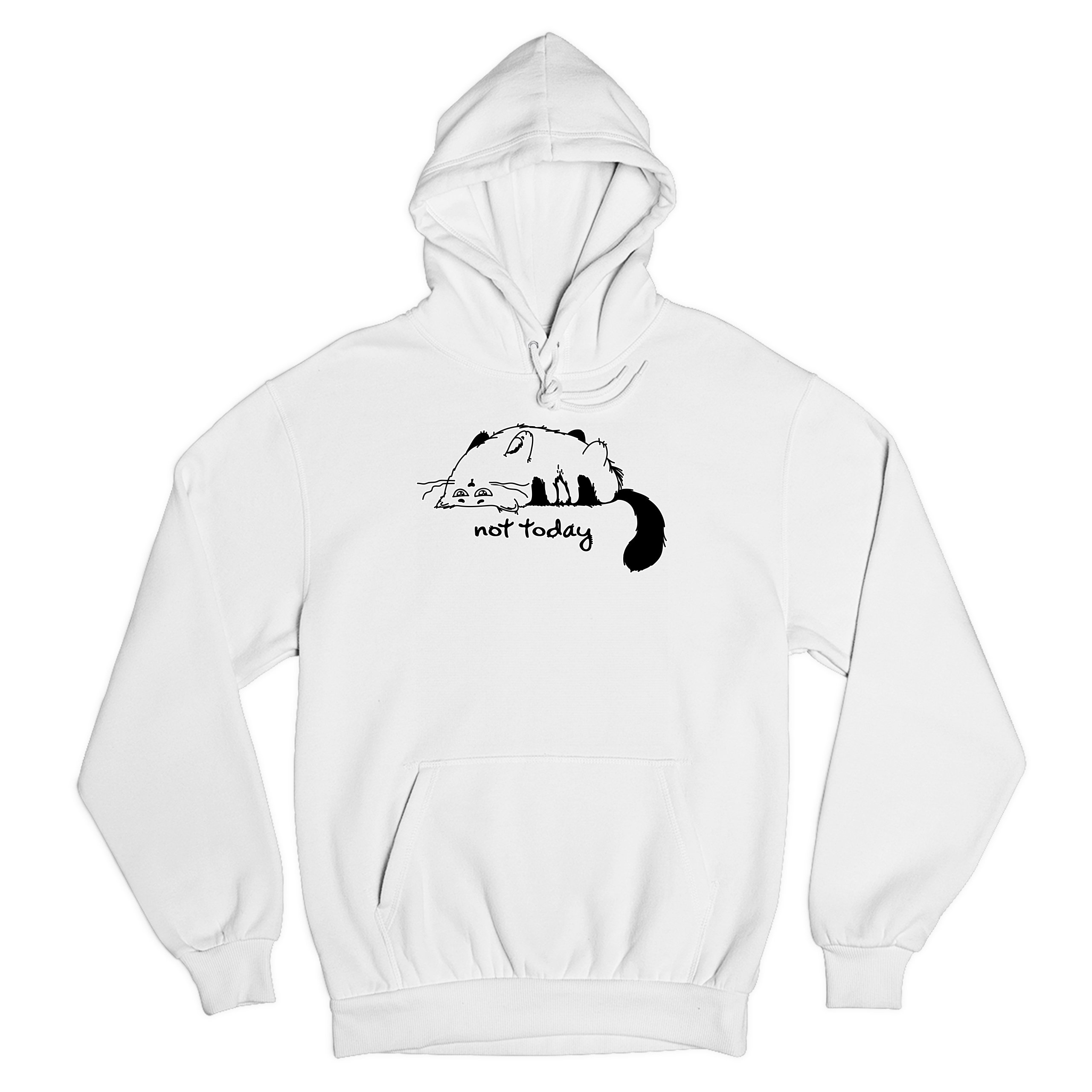 Not today cat hoodie online