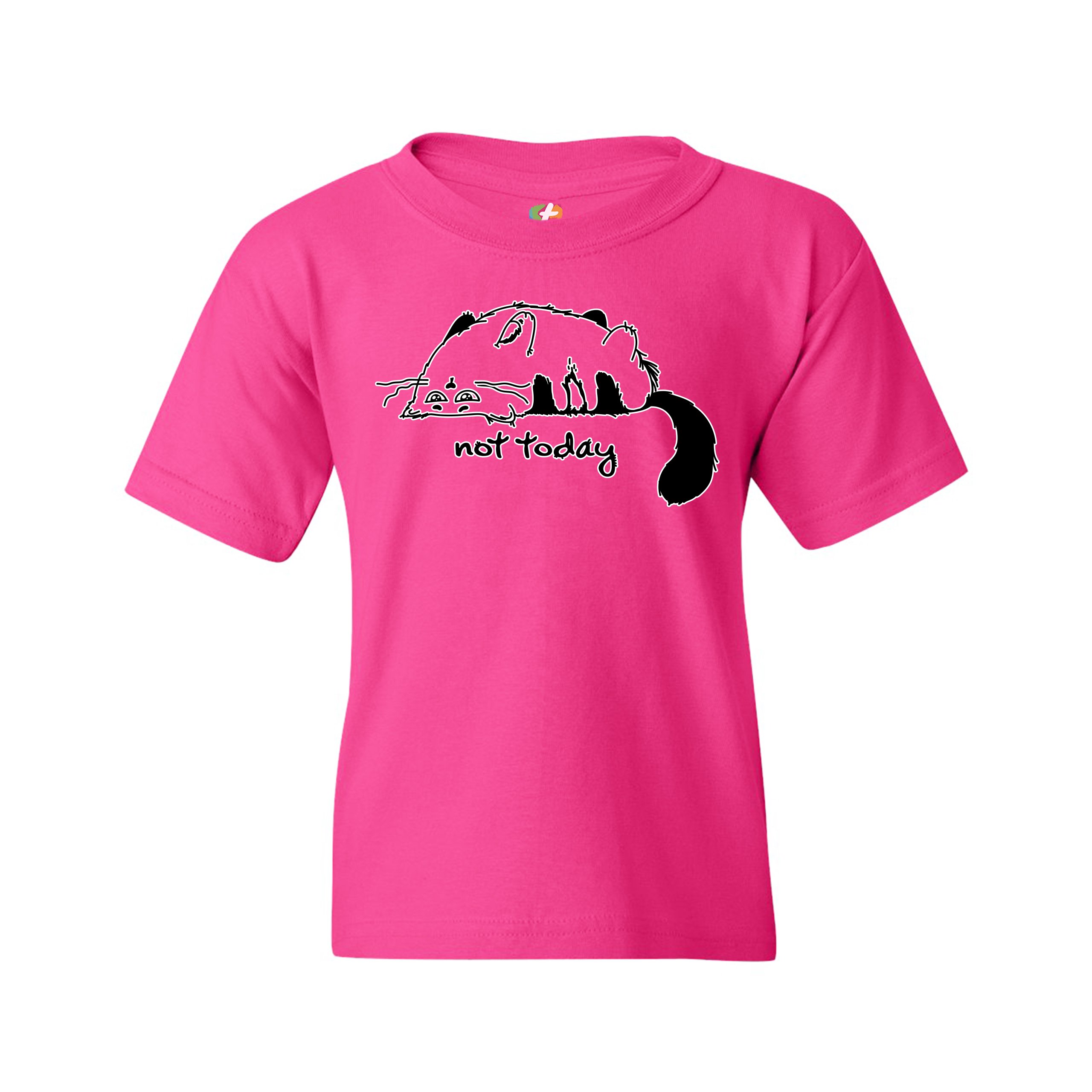 Lazy Kitty Not Today Youth T-shirt Kitten Cat Lovers Funny Kids - Picture 23 of 25