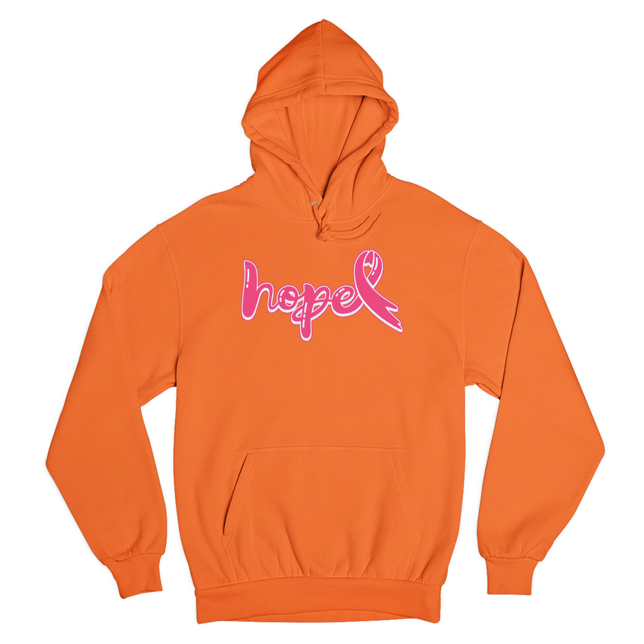 Felpa con cappuccio mese sensibilizzazione sul cancro al seno rosa Hope - Foto 12 di 41