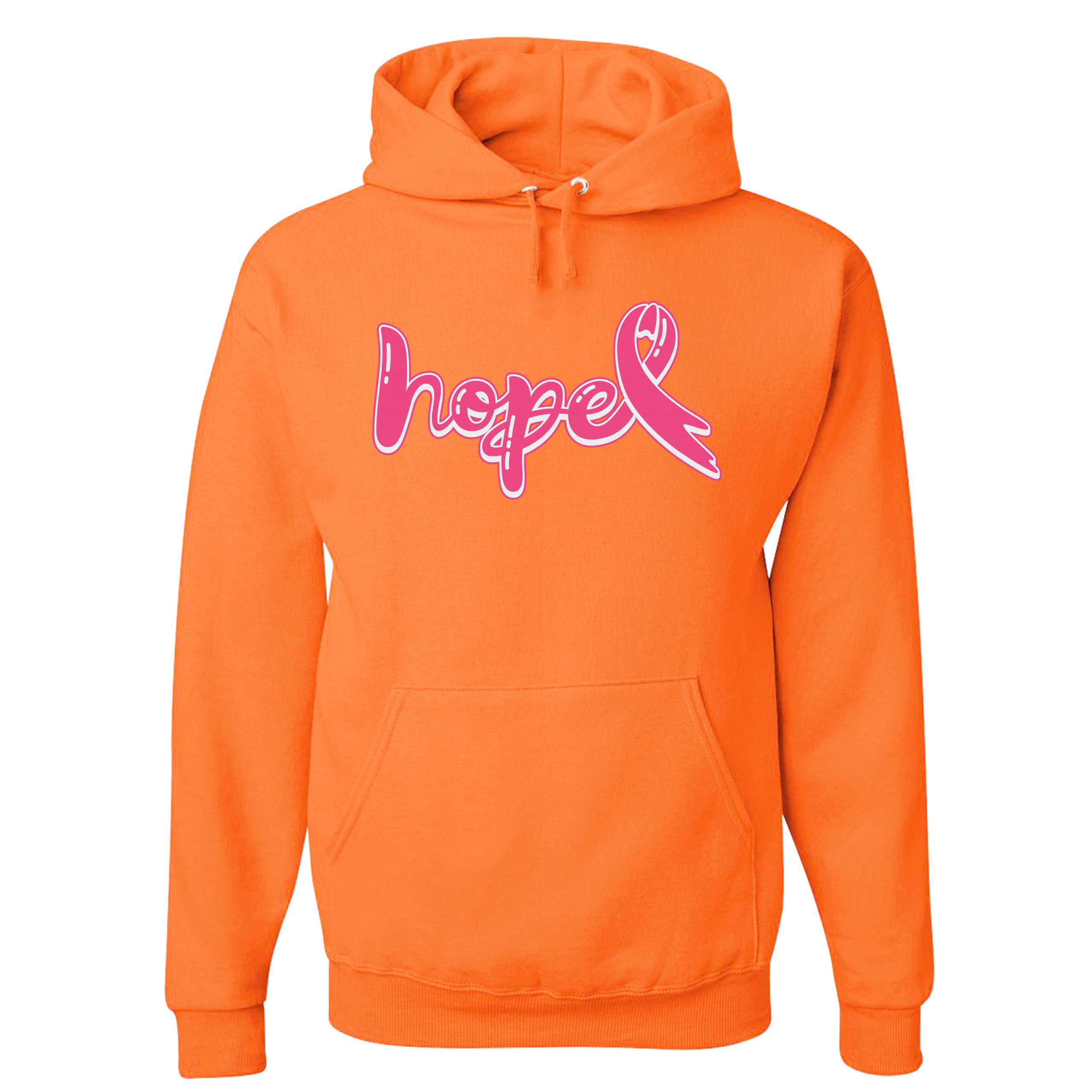 Felpa con cappuccio mese sensibilizzazione sul cancro al seno rosa Hope - Foto 13 di 41