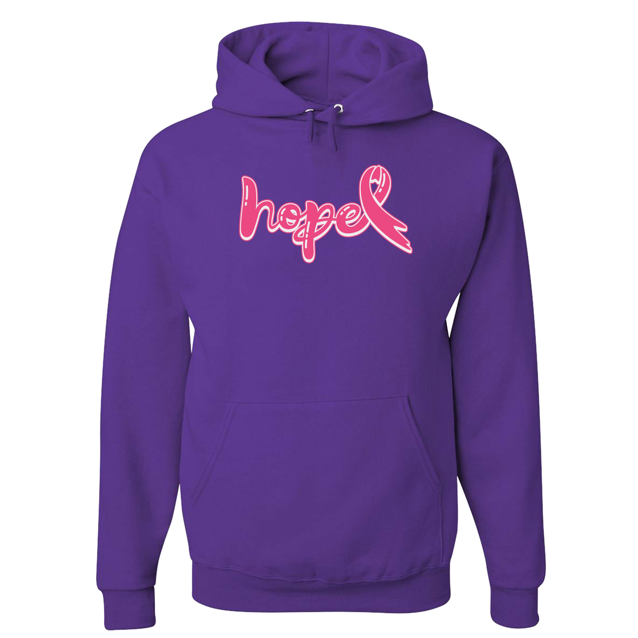 Felpa con cappuccio mese sensibilizzazione sul cancro al seno rosa Hope - Foto 18 di 41