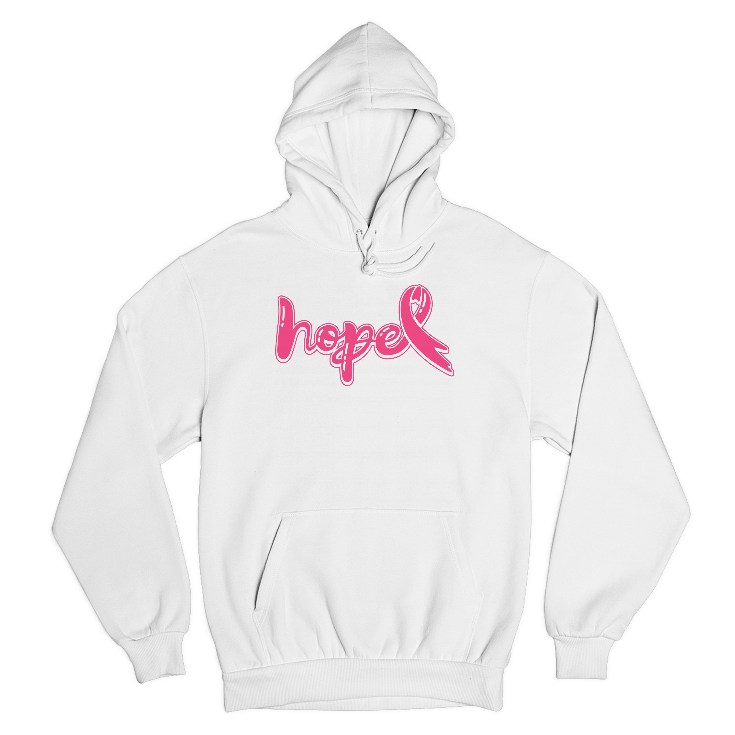 Felpa con cappuccio mese sensibilizzazione sul cancro al seno rosa Hope - Foto 27 di 41