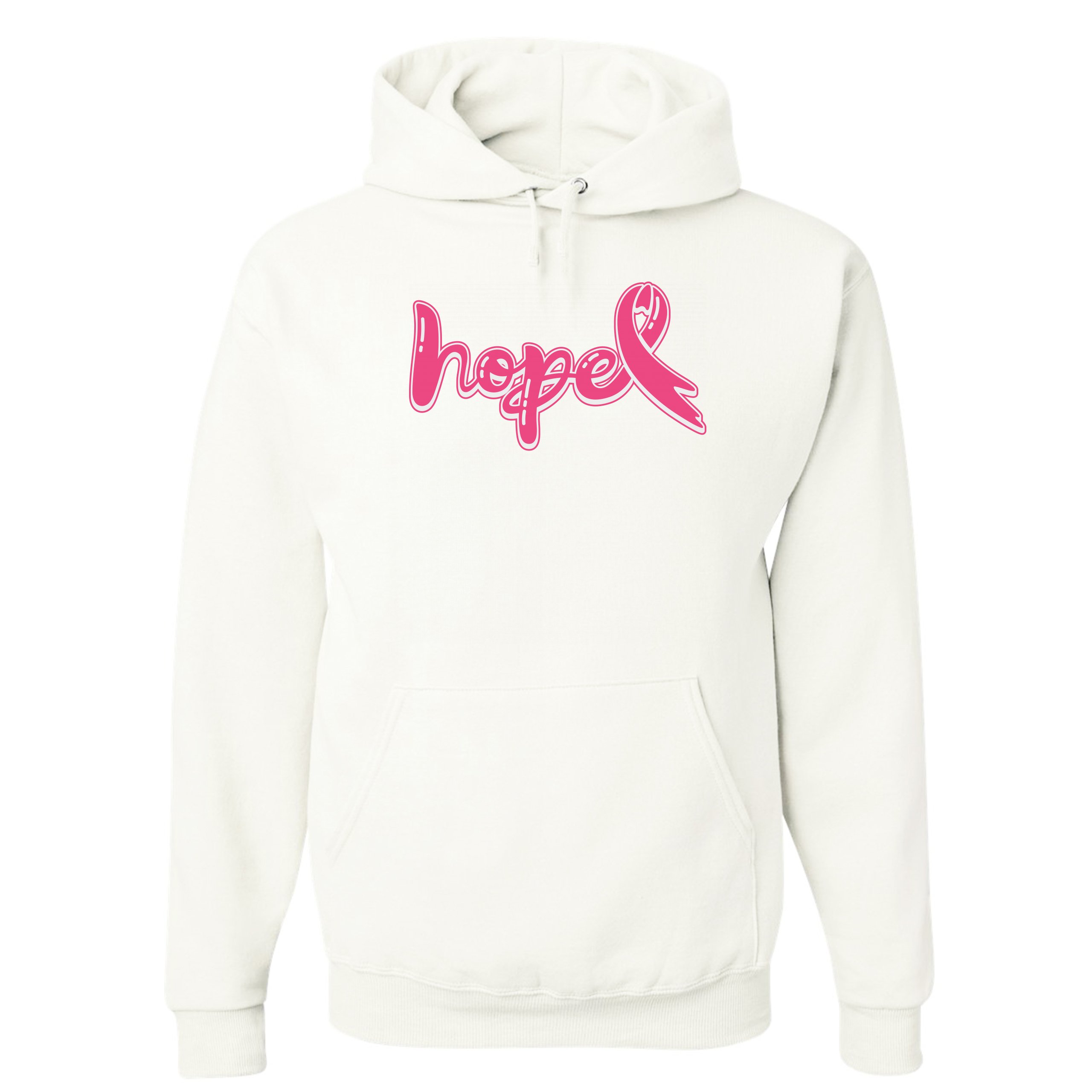 Felpa con cappuccio mese sensibilizzazione sul cancro al seno rosa Hope - Foto 28 di 41