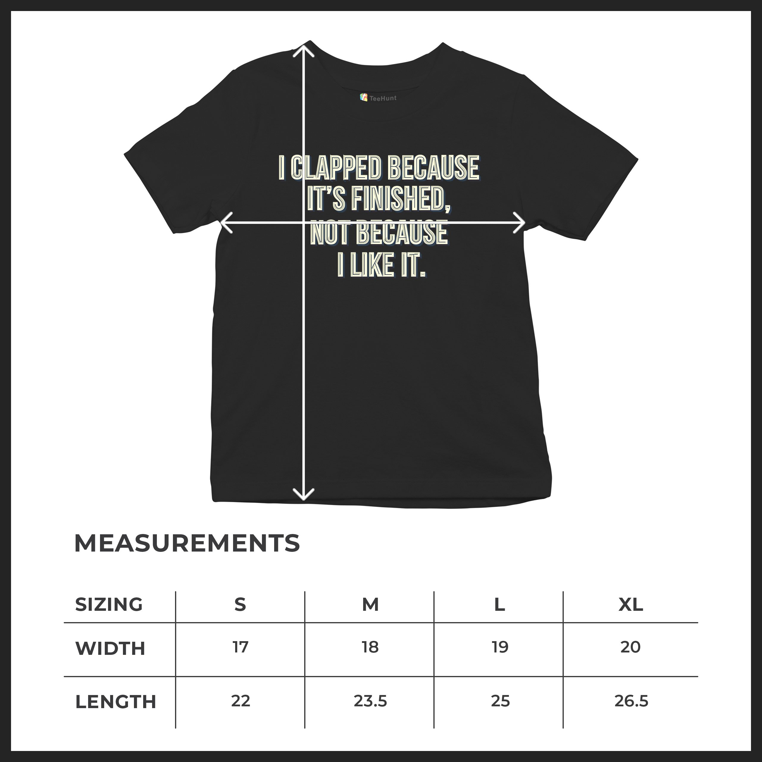 I Clapped Because It's Finished Not Because I Like It Youth T-shirt Funny Kids - Picture 8 of 50