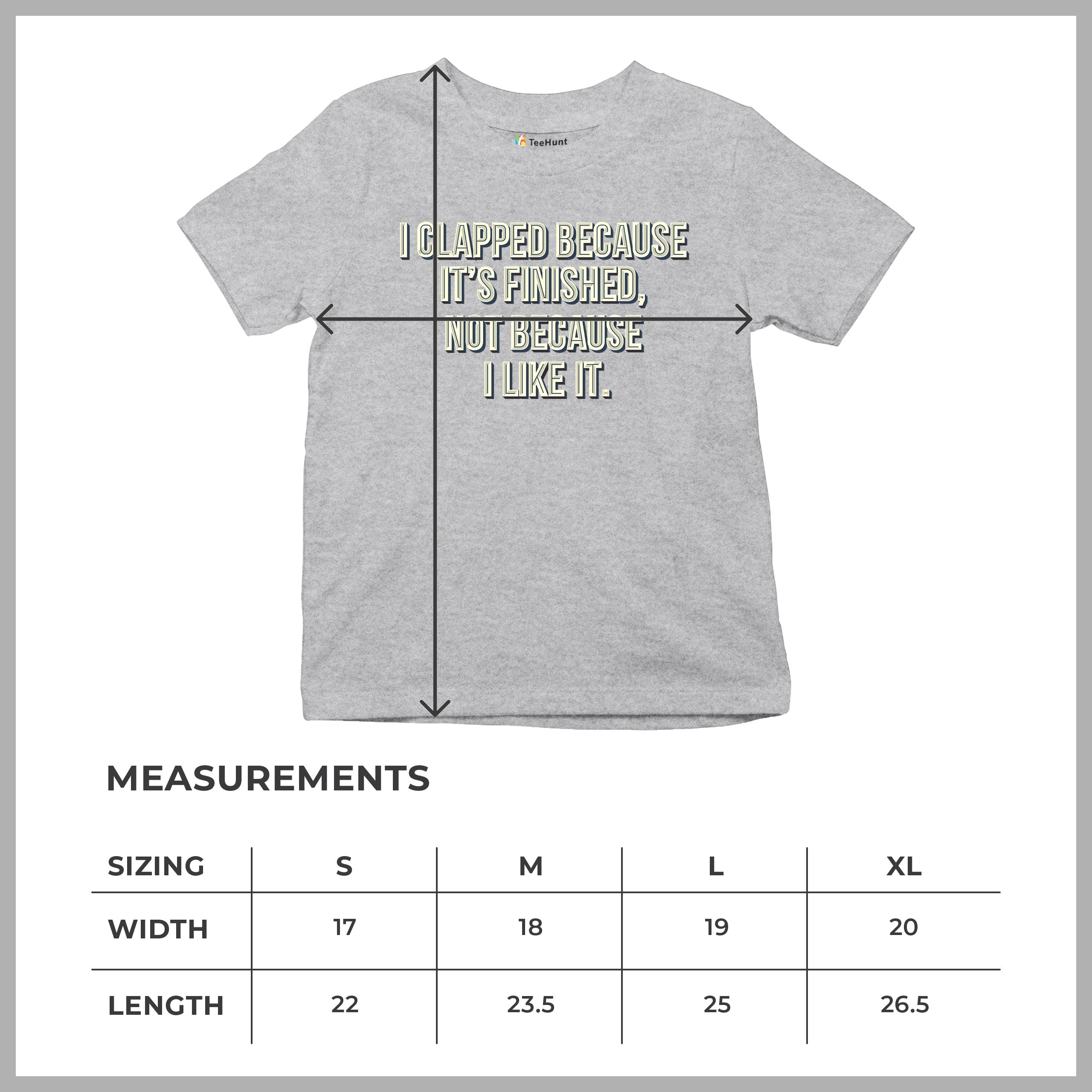 I Clapped Because It's Finished Not Because I Like It Youth T-shirt Funny Kids - Picture 15 of 50