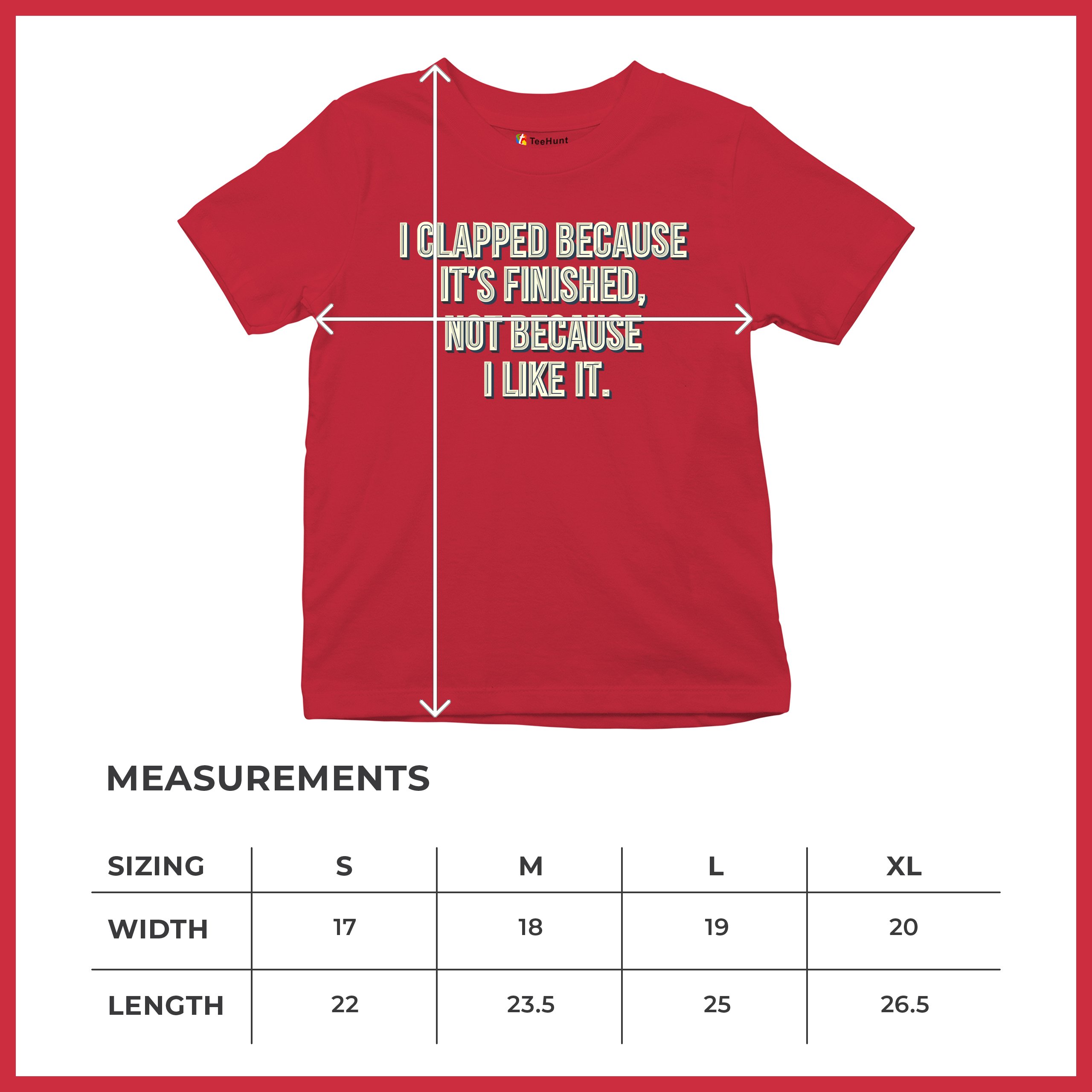 I Clapped Because It's Finished Not Because I Like It Youth T-shirt Funny Kids - Picture 22 of 50