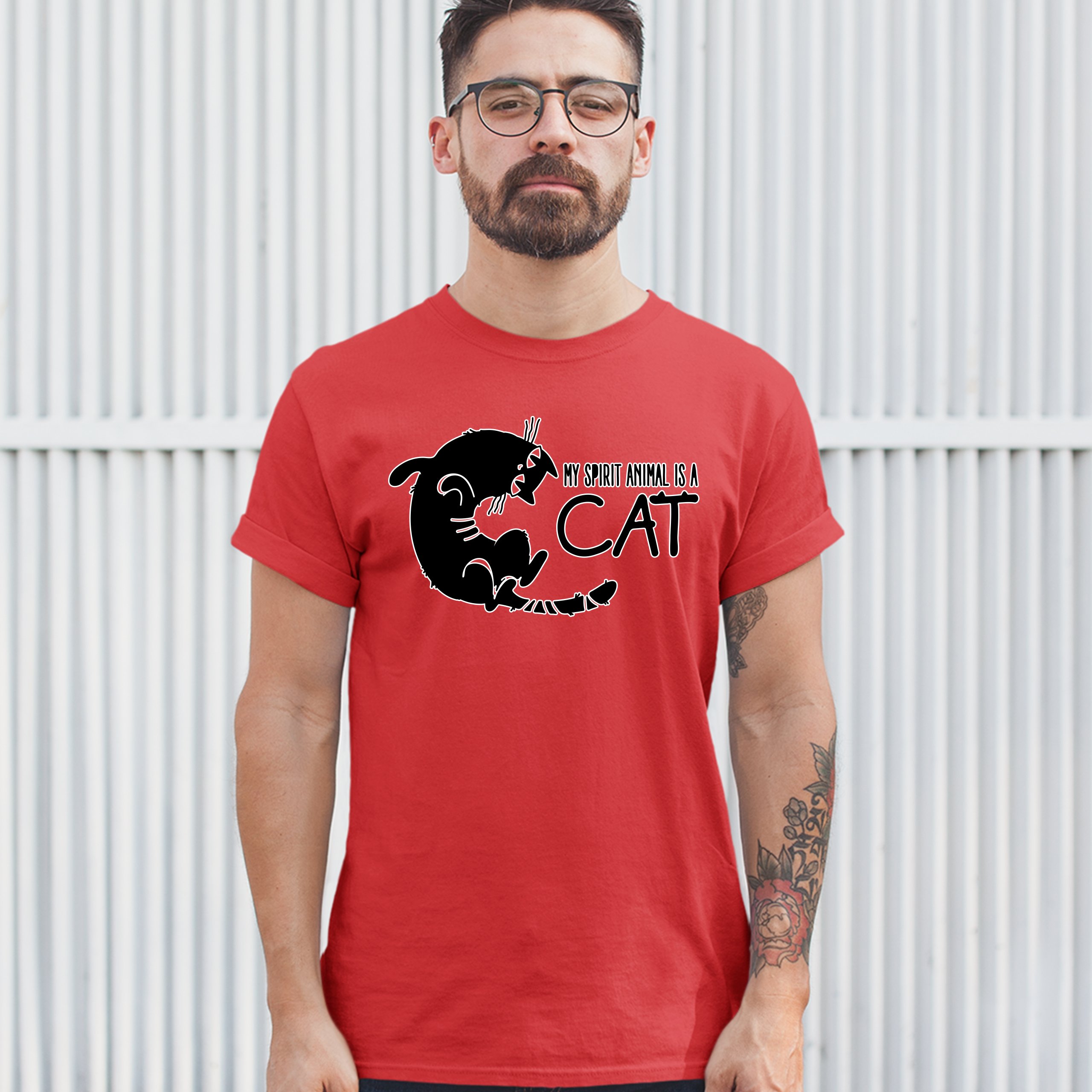 snow cat t shirt