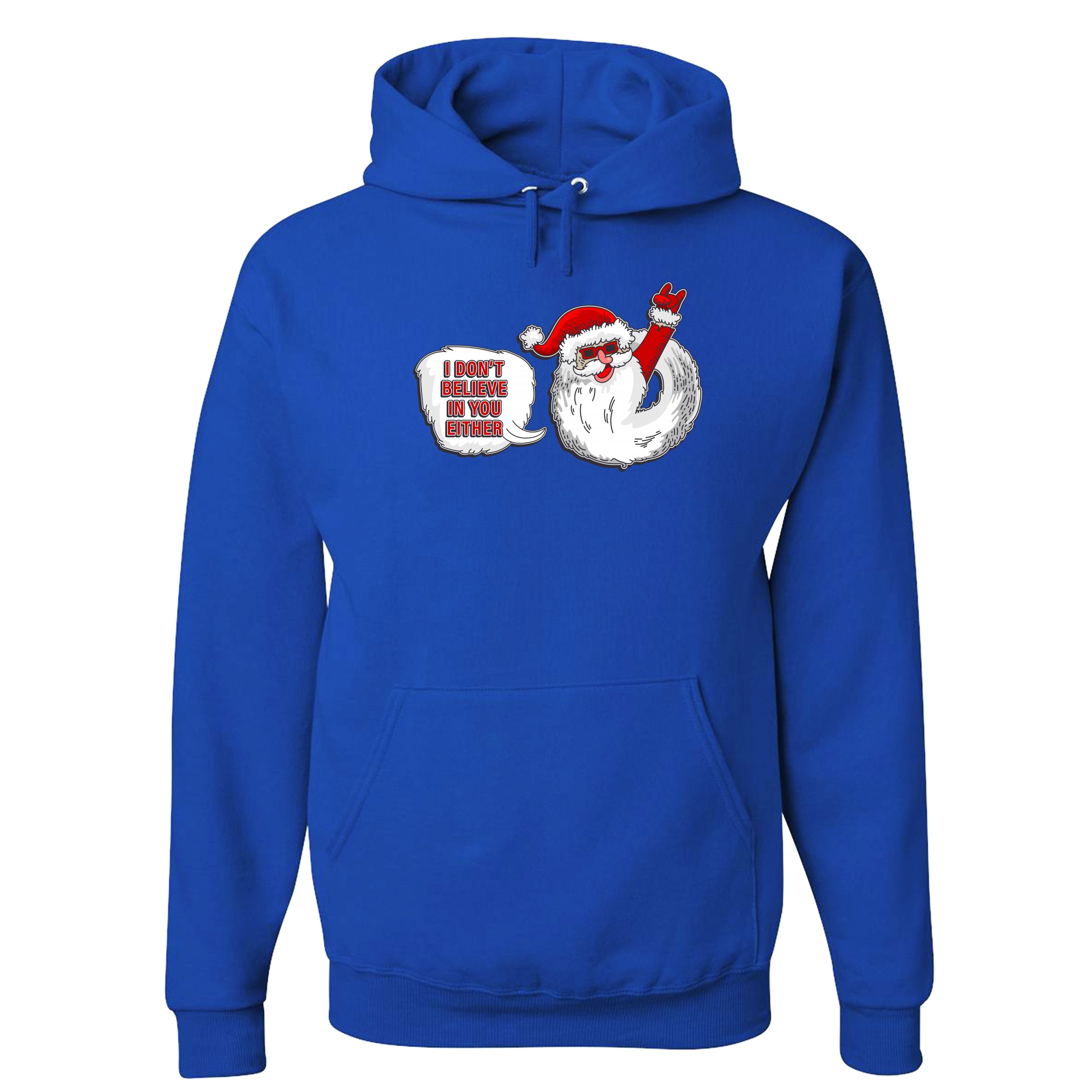 santa hooded sweatshirt