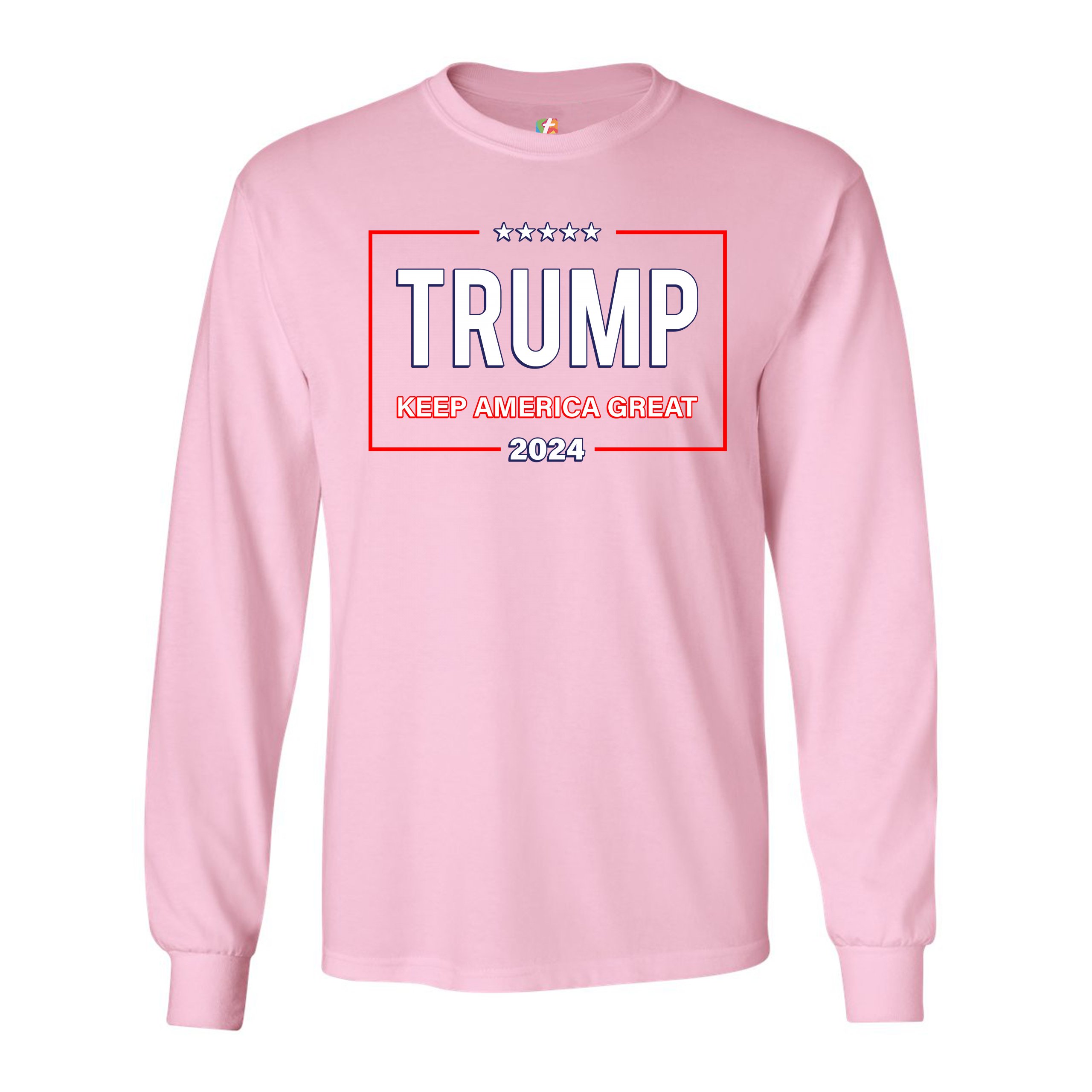 Donald Trump Keep America Great 2024 Long Sleeve T-shirt Vote Red ...