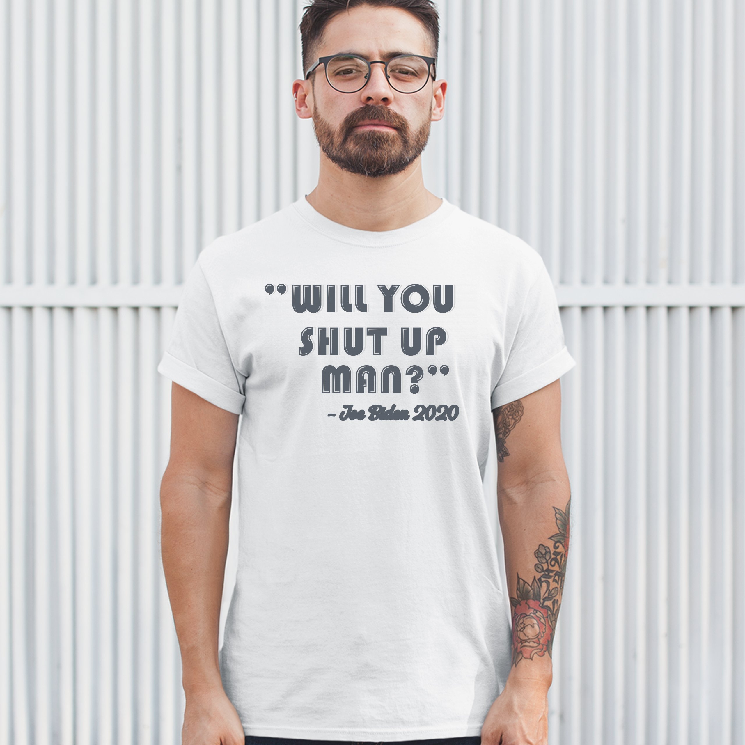 t shirt will you shut up man