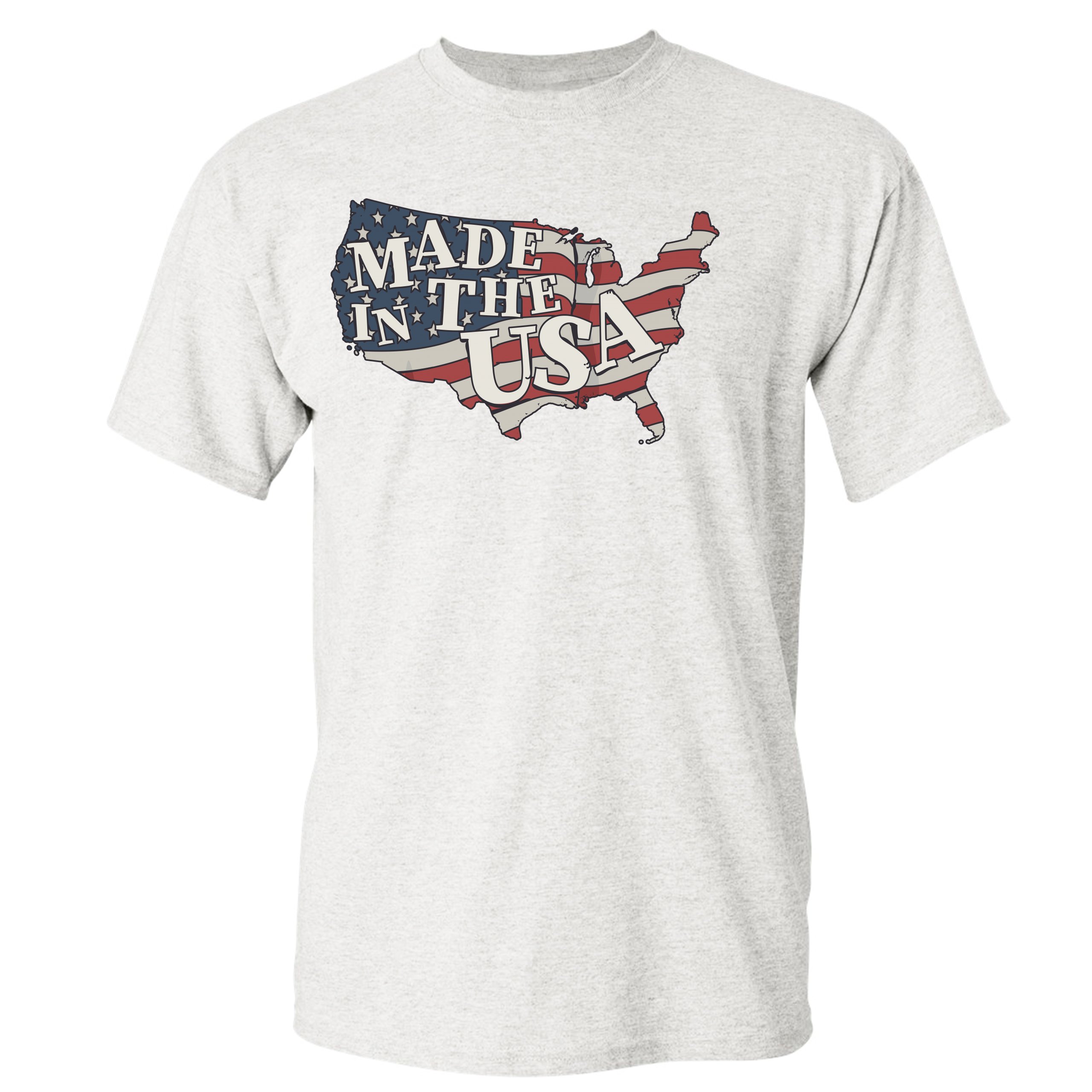 Made in the USA T-shirt American Flag Independence Day 4th of July Men's Tee - Picture 35 of 61