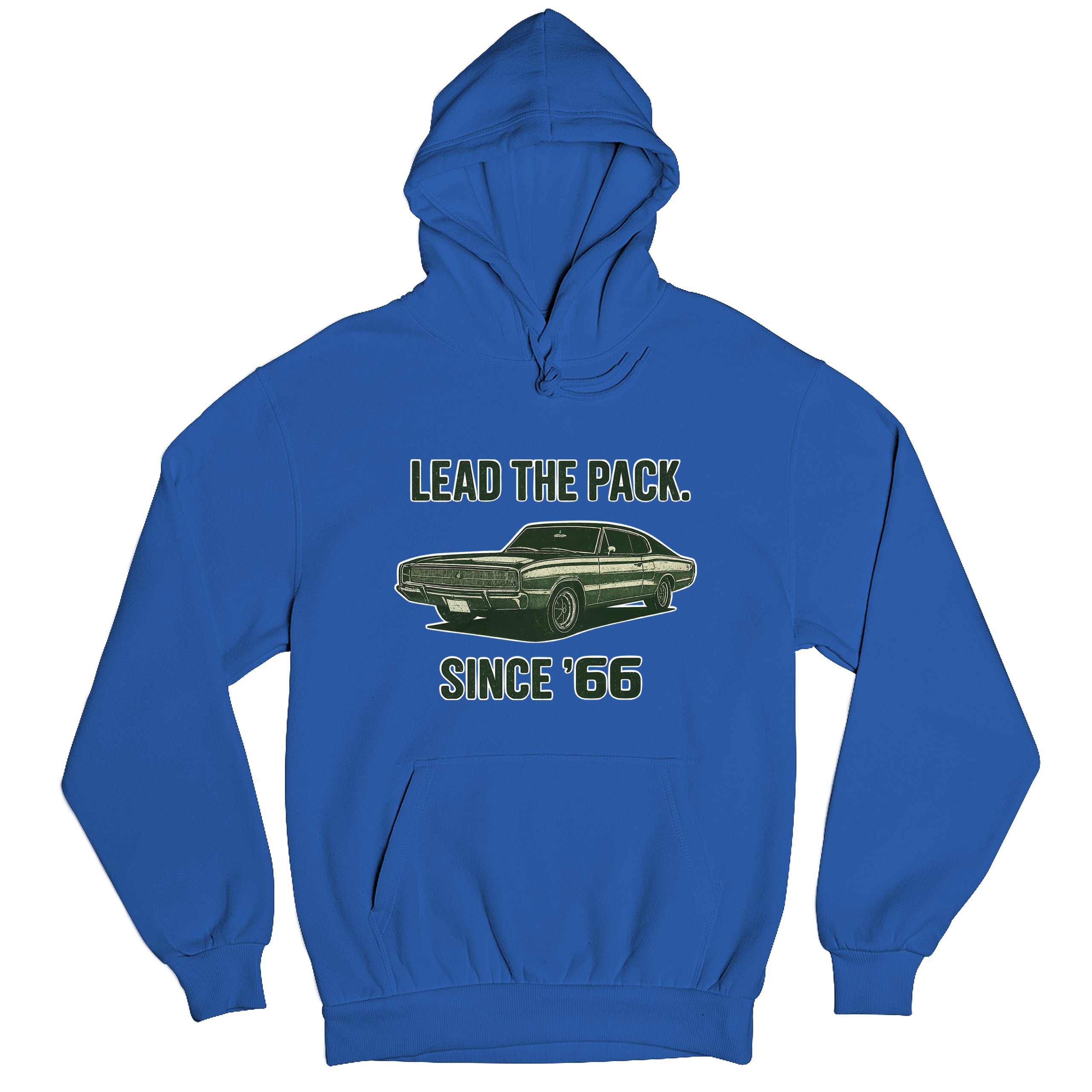 Lead The Pack Since 66 Unisex Hoodie Classic Muscle Car Vintage 1966 - Picture 48 of 57