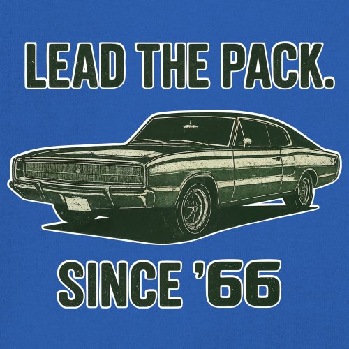 Lead The Pack Since 66 Unisex Hoodie Classic Muscle Car Vintage 1966 - Picture 46 of 57