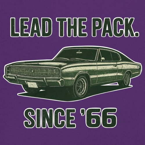 Lead The Pack Since 66 Unisex Hoodie Classic Muscle Car Vintage 1966 - Picture 25 of 57