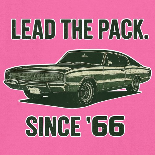 Lead The Pack Since 66 Women's Tank Top Classic Muscle Car Vintage 1966 - Picture 32 of 36