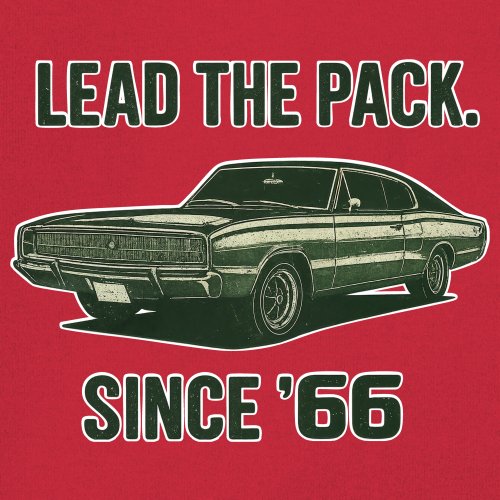 Lead The Pack Since 66 Women's Tank Top Classic Muscle Car Vintage 1966 - Picture 11 of 36