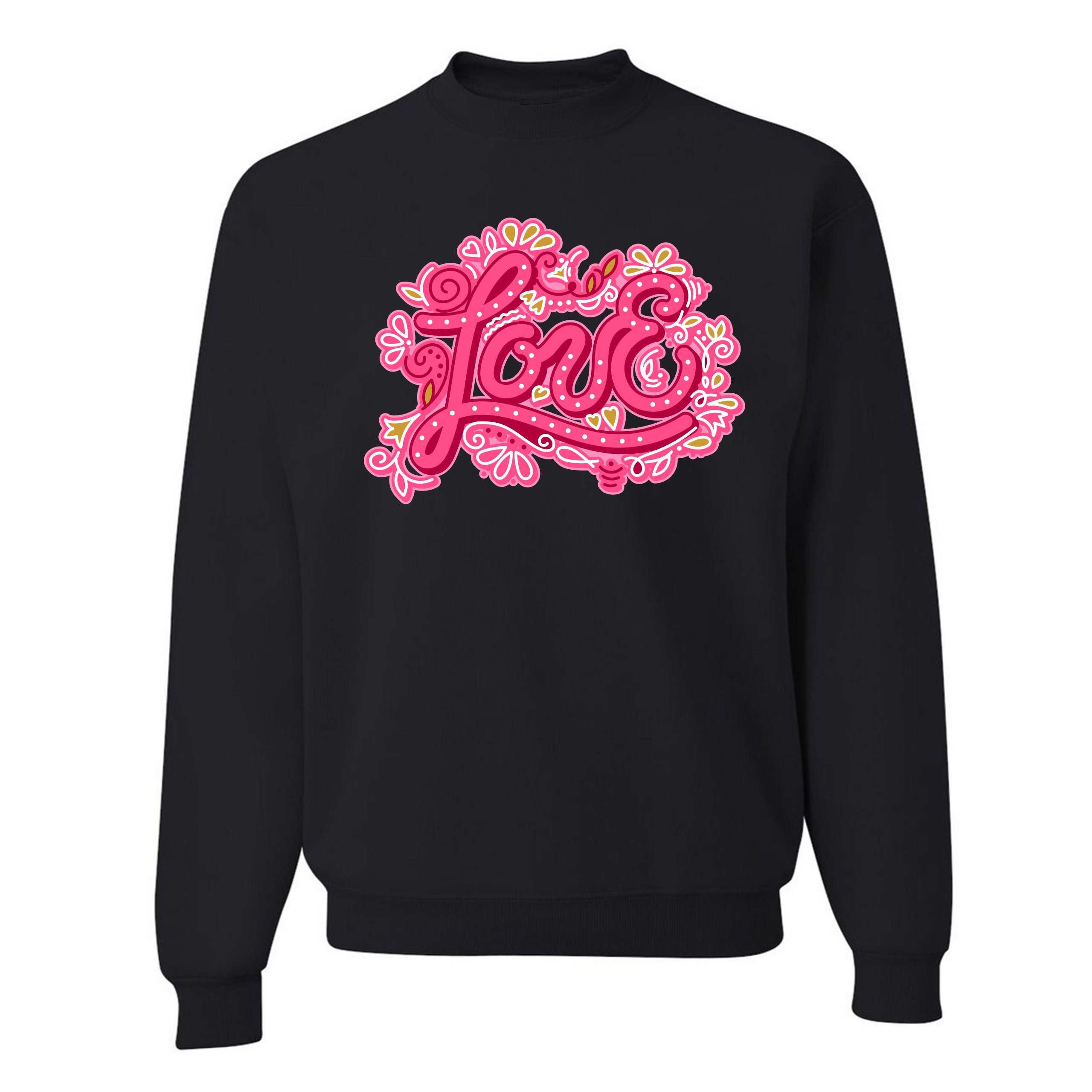 Love Sweatshirt Valentine's Day Sweet Relationships Romance Cute Crewneck - Picture 3 of 36