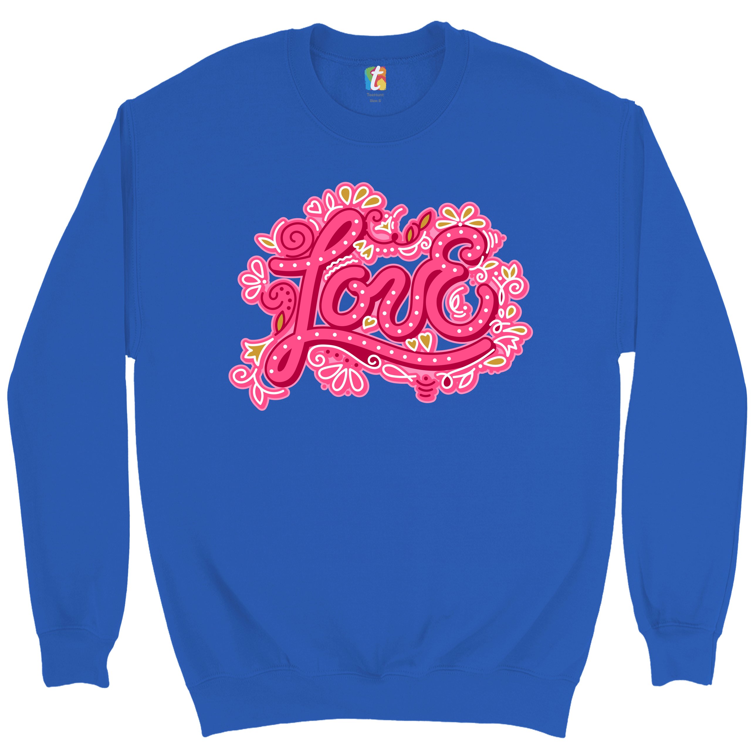Love Sweatshirt Valentine's Day Sweet Relationships Romance Cute Crewneck - Picture 32 of 36