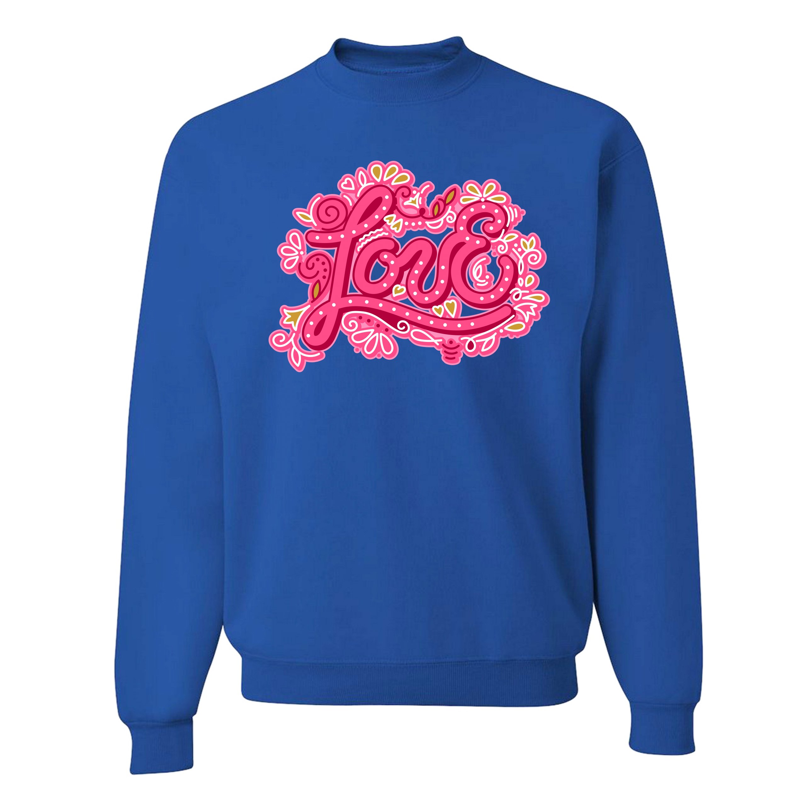 Love Sweatshirt Valentine's Day Sweet Relationships Romance Cute Crewneck - Picture 33 of 36