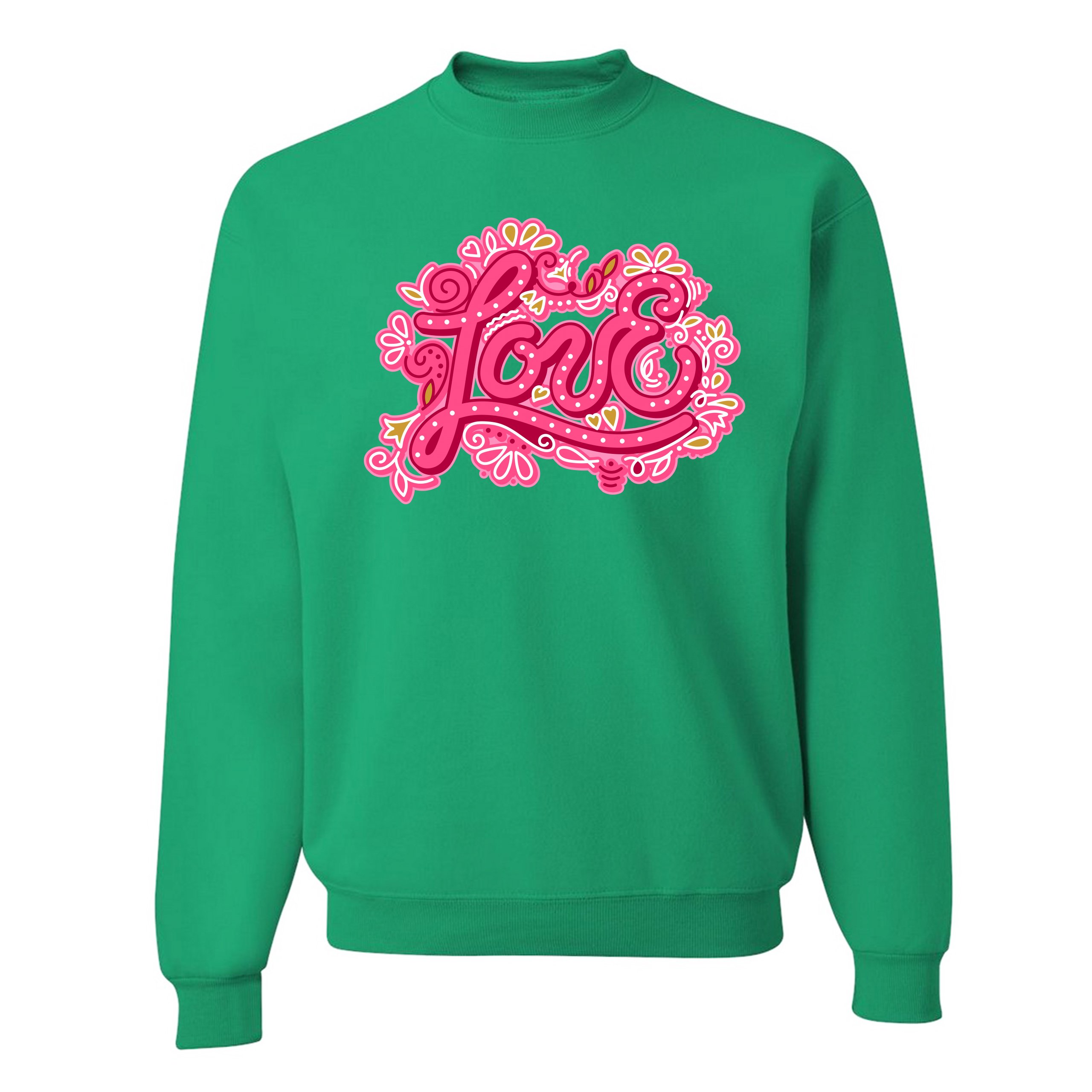 Love Sweatshirt Valentine's Day Sweet Relationships Romance Cute Crewneck - Picture 28 of 36