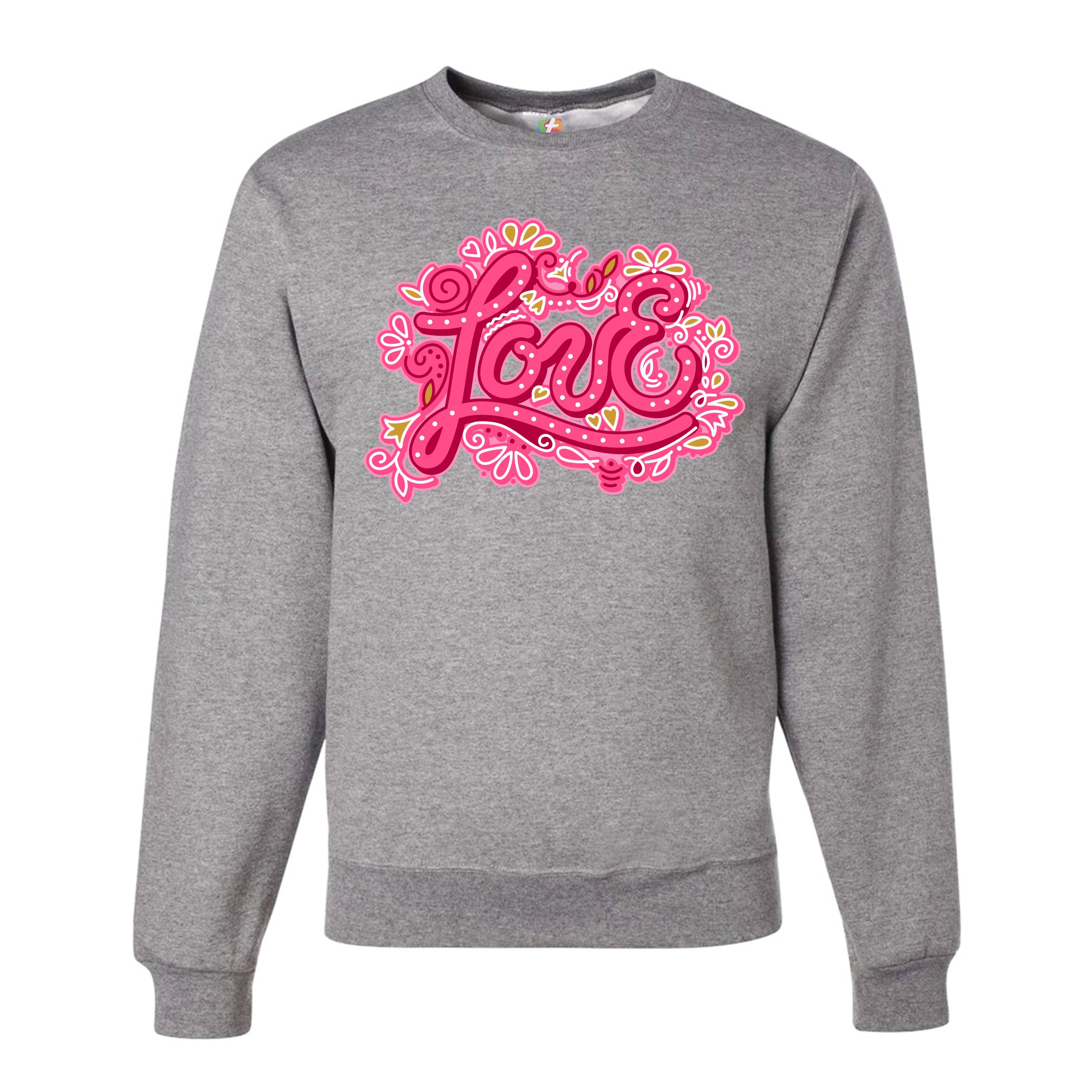 Love Sweatshirt Valentine's Day Sweet Relationships Romance Cute Crewneck - Picture 8 of 36