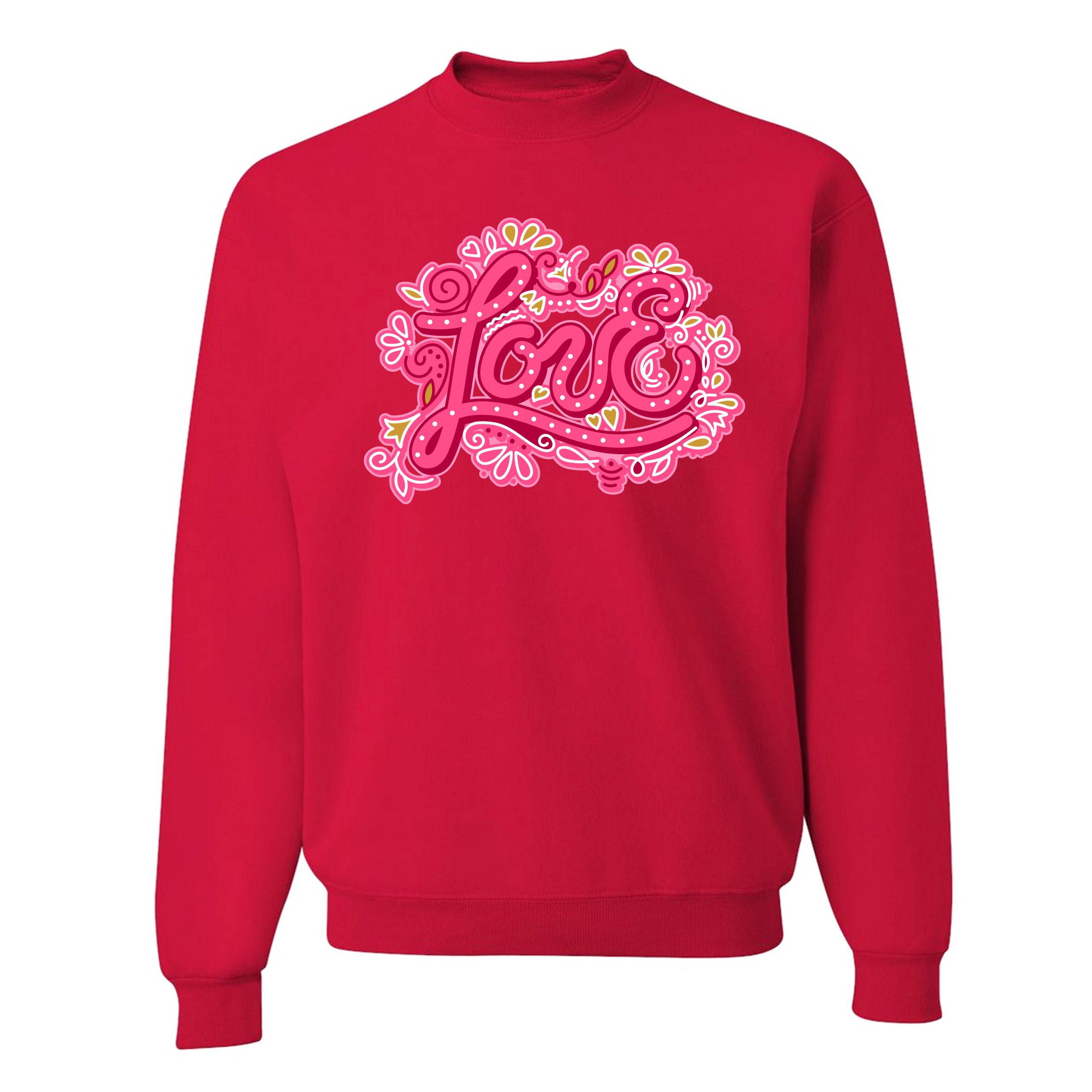 Love Sweatshirt Valentine's Day Sweet Relationships Romance Cute Crewneck - Picture 13 of 36