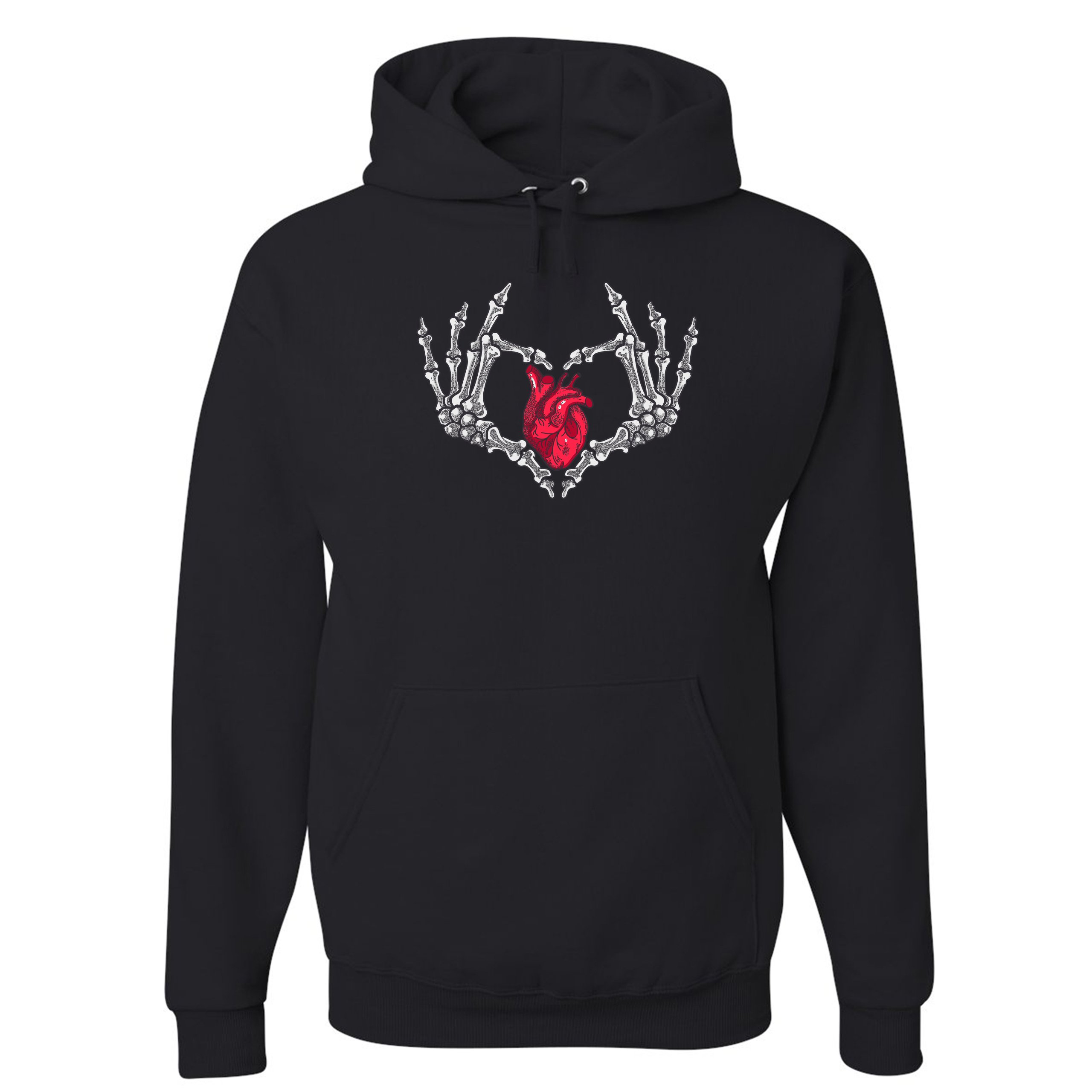 skeleton jacket with heart