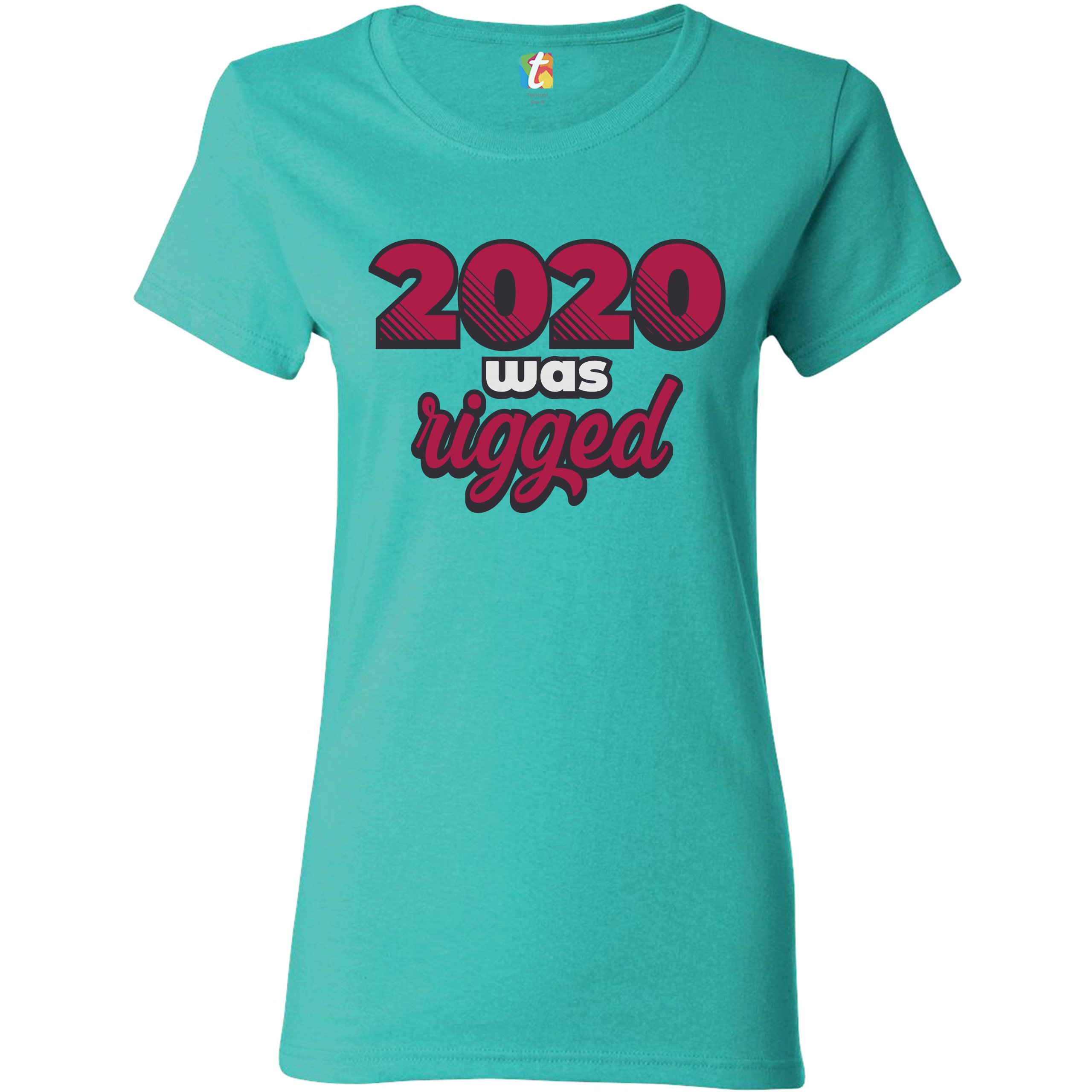 2024 Was Rigged T-Shrit Donald Trump Make America Great Again Women's Tee - Picture 19 of 21