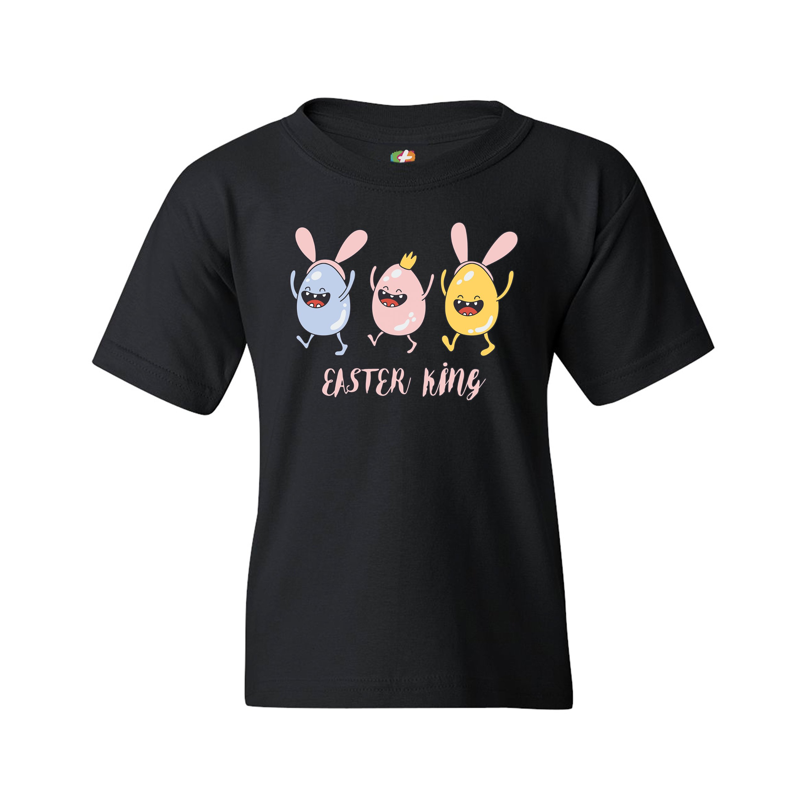 Easter King Youth T-shirt Egg Tapping Happy Easter Holiday Jesus is Alive Kids - Picture 3 of 29