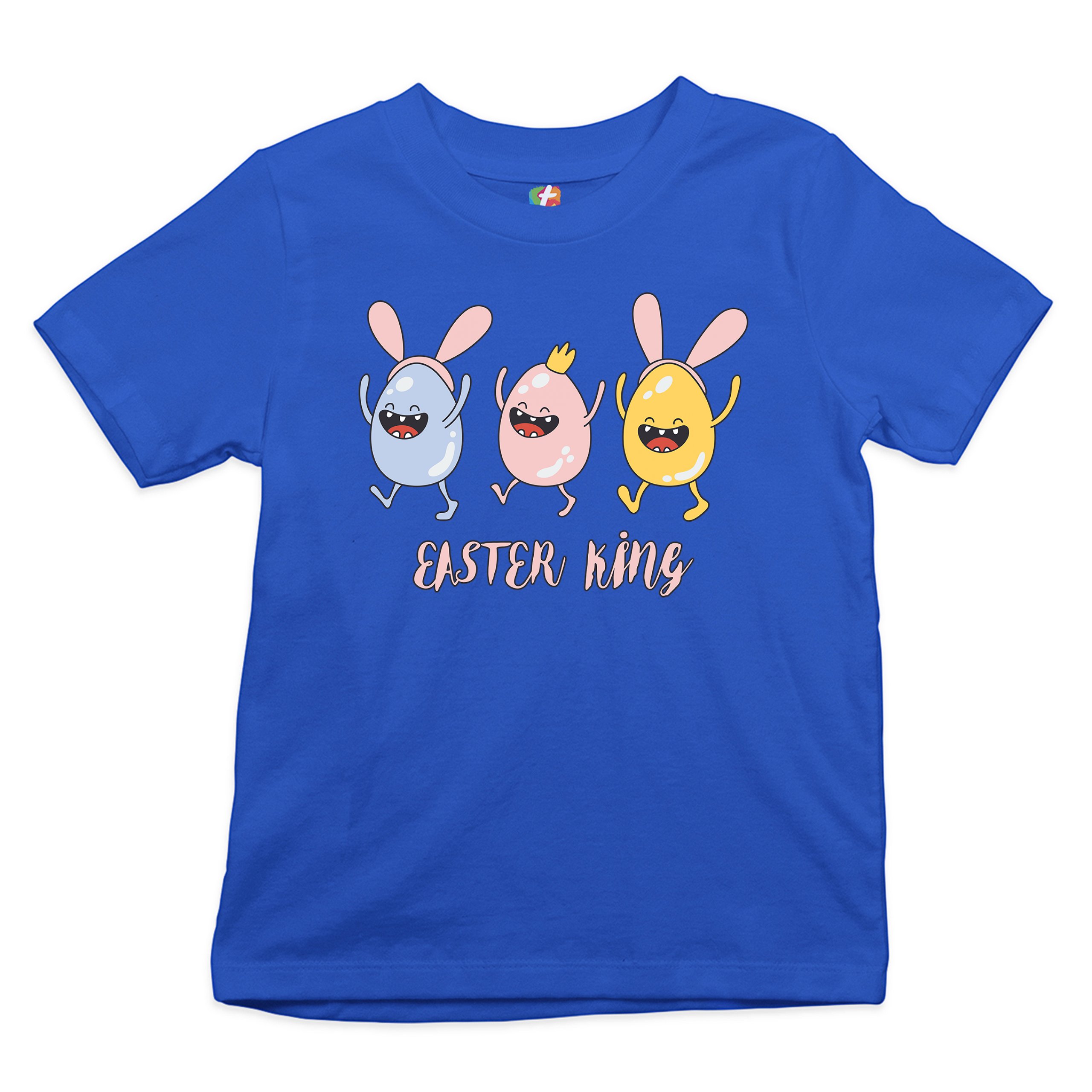 Easter King Youth T-shirt Egg Tapping Happy Easter Holiday Jesus is Alive Kids - Picture 22 of 29